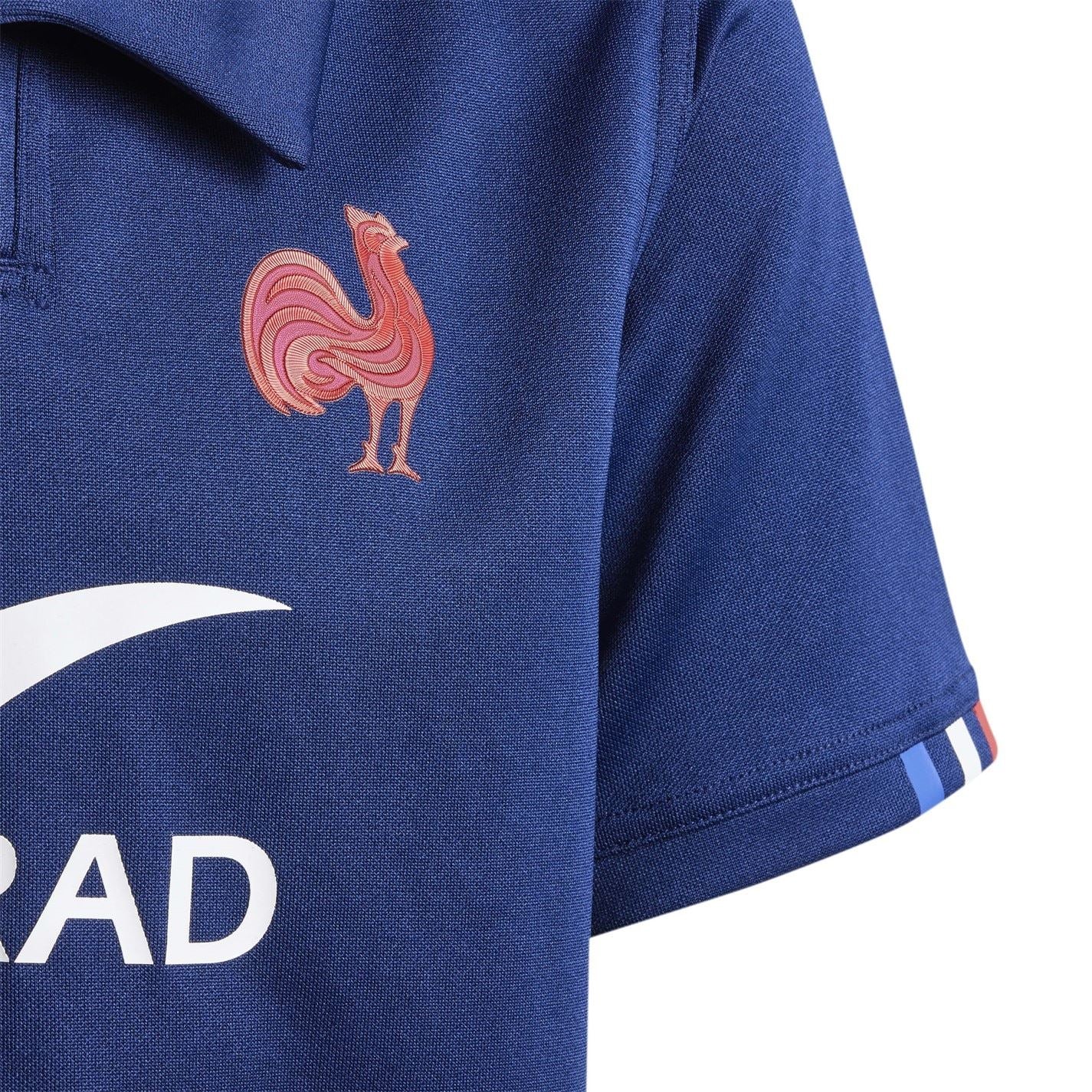 adidas France Rugby Home Shirt 2024 Juniors