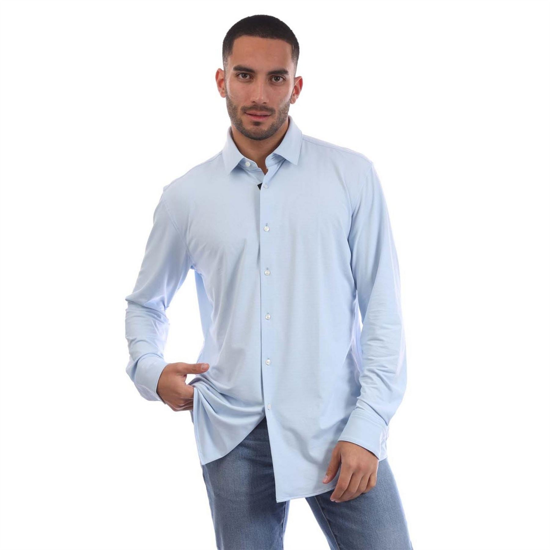 Boss Mens Hank S Kent C1 222 10268245 Oxford Shirt