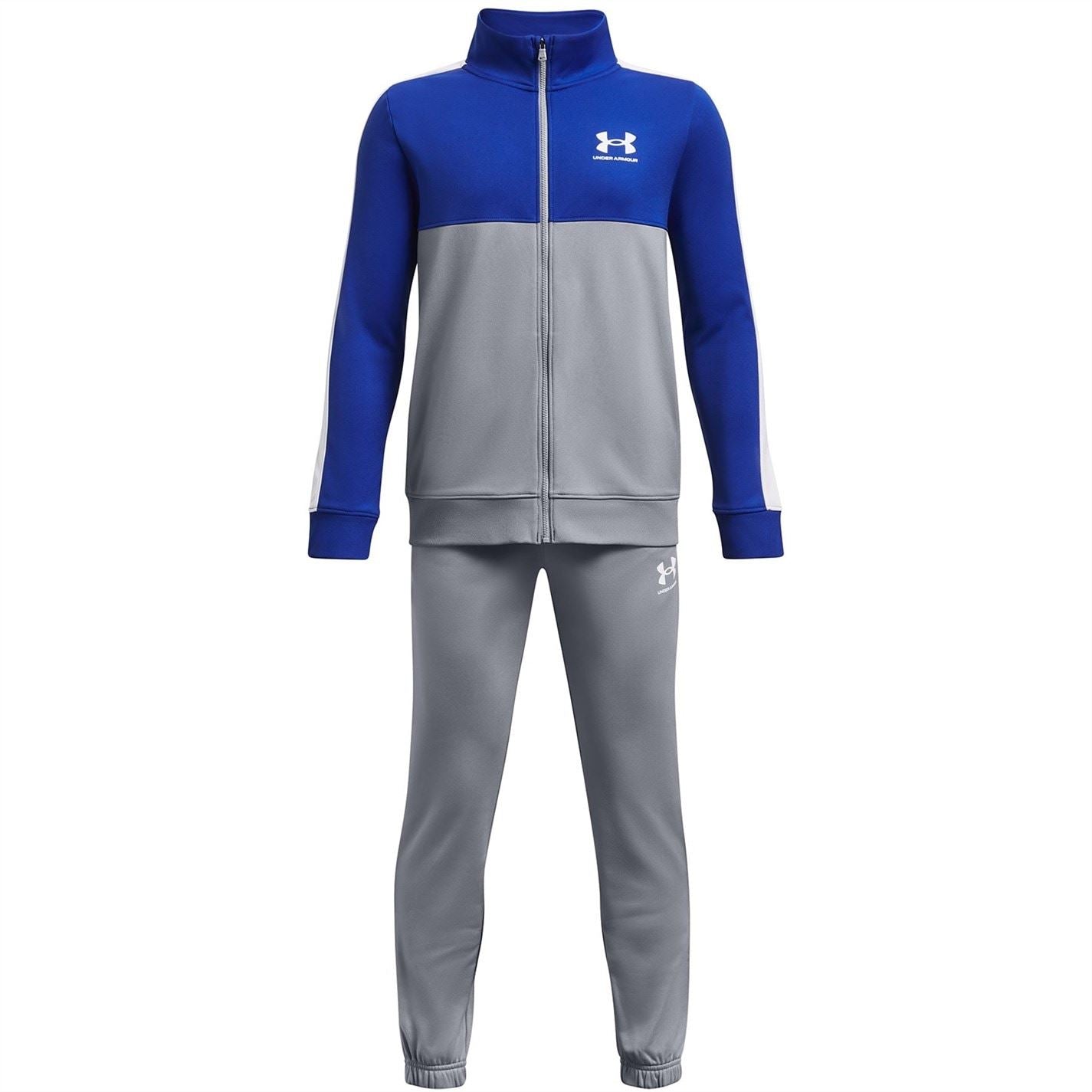 Under Armour Colour Block Knit Tracksuit Junior