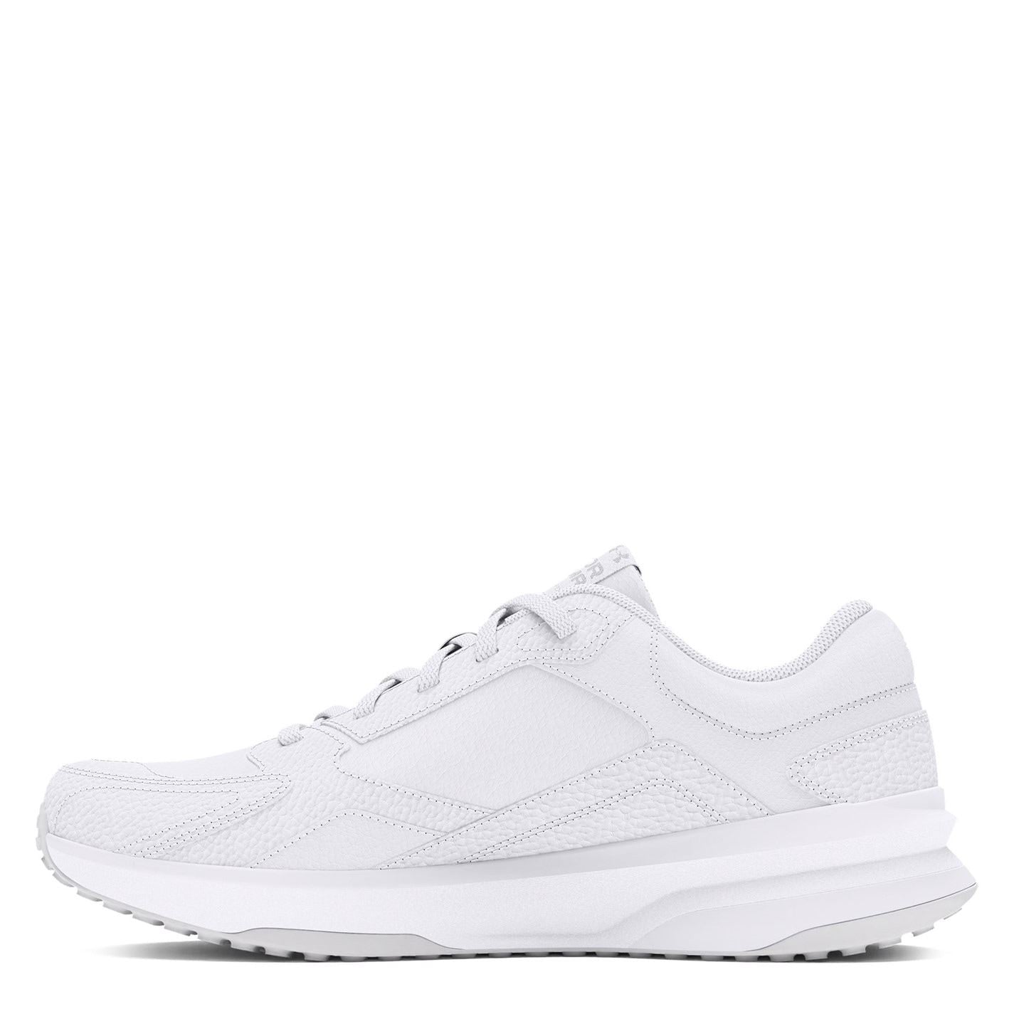 Under Armour Edge Leather Lace-Up Low Top Sneakers