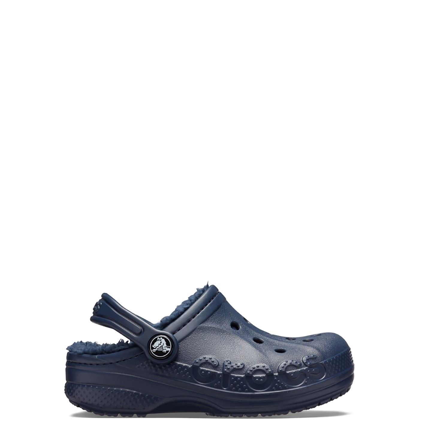 Crocs Baya Lined Closed Toe Clogs for Children