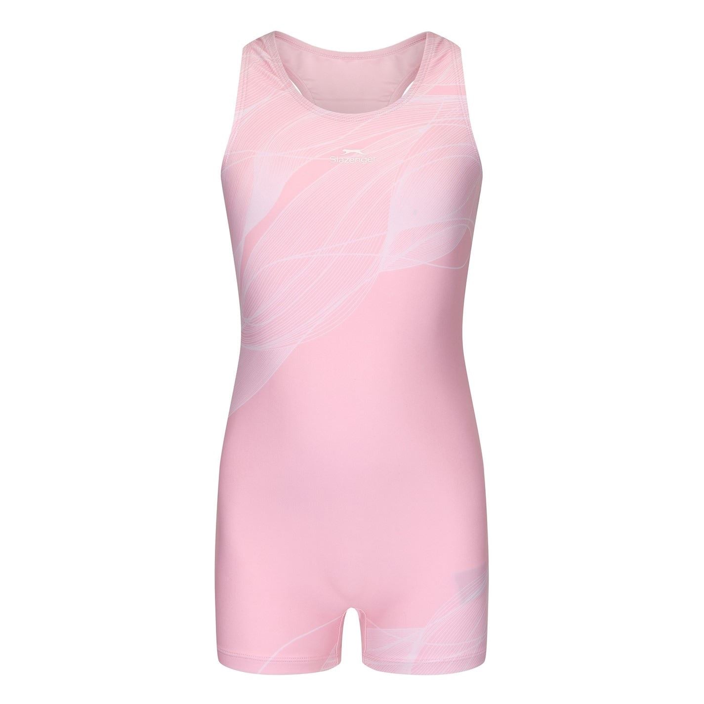 Slazenger Lycra® Xtra Life™ Boyleg Swimming Suit Junior Girls