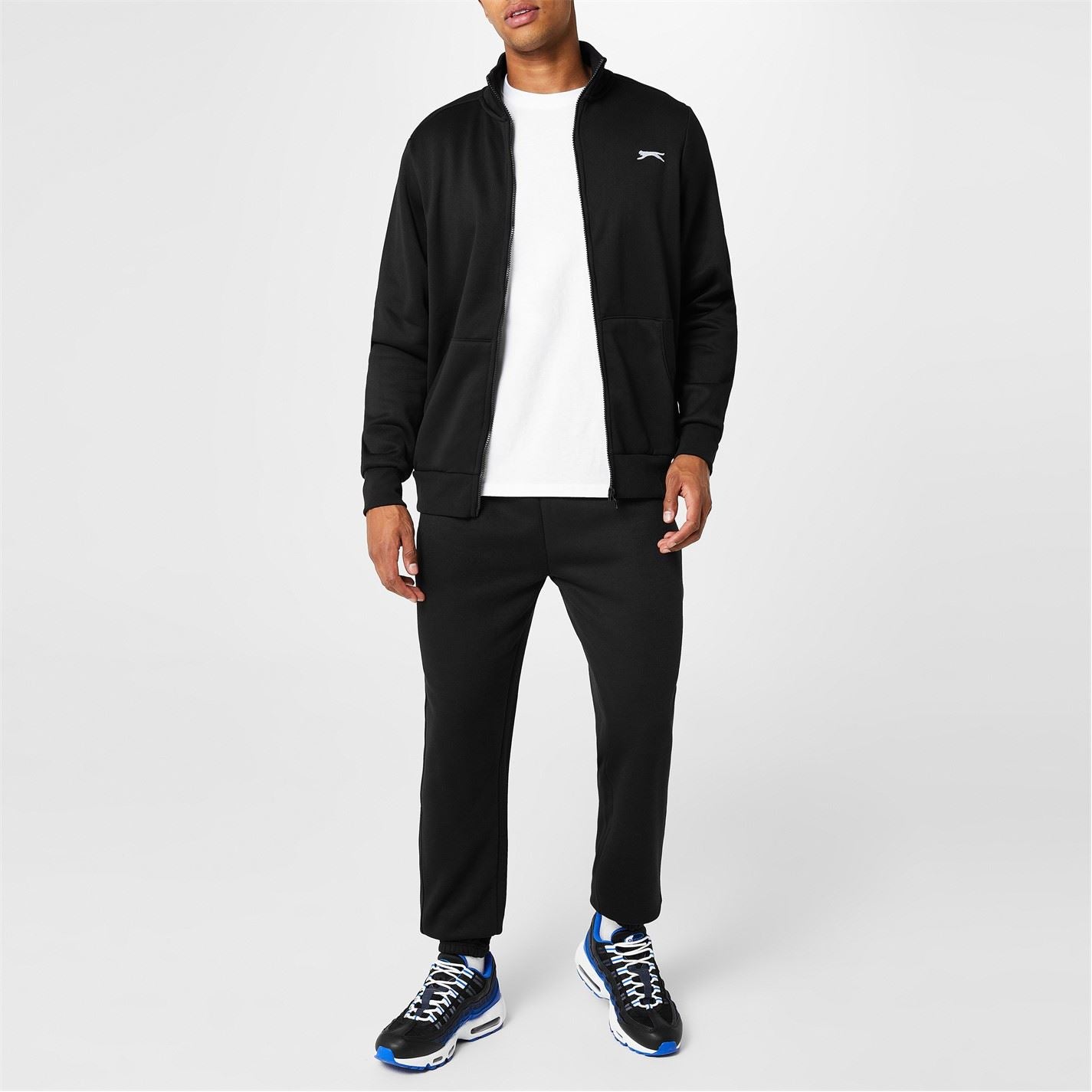 Slazenger Mens Cuffed Fleece Jogging Bottoms
