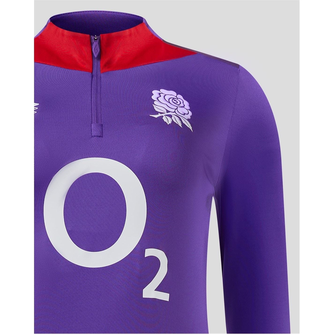 Umbro Womens England Rugby Mid Layer Top 2024