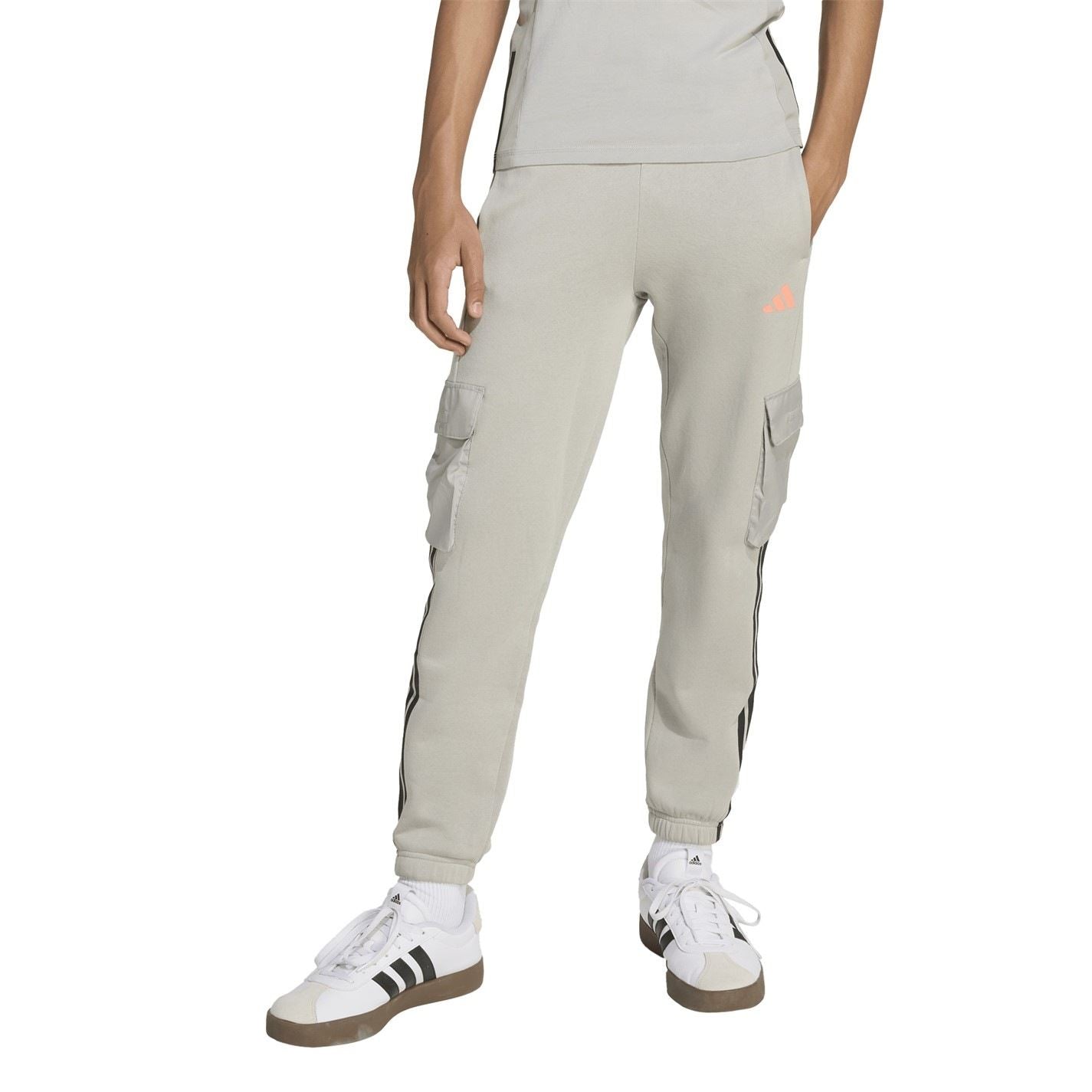 adidas Utility Fleece Cargo Joggers Juniors