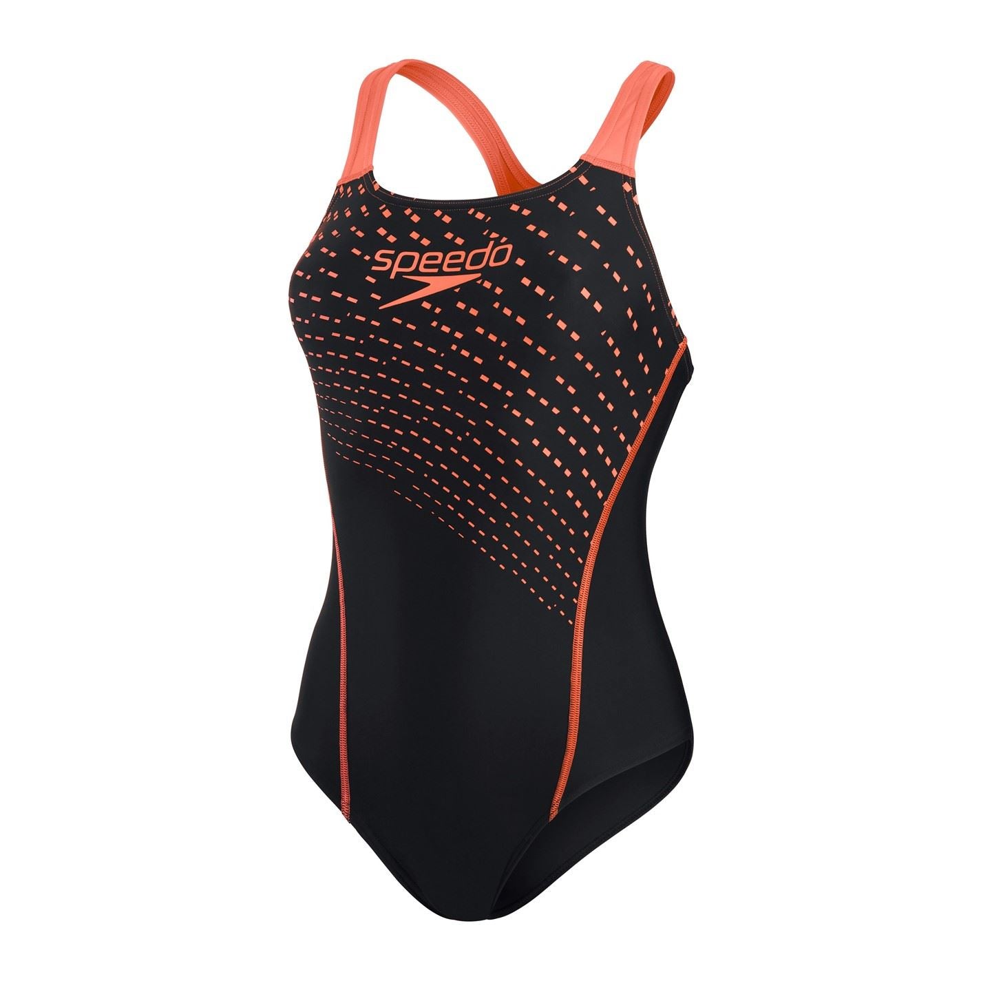 Speedo Womens Medley Logo Swimsuit