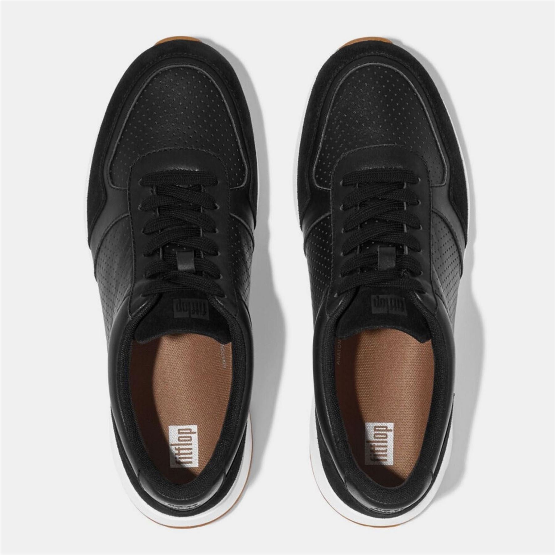 Fitflop Leather Mix Trainers