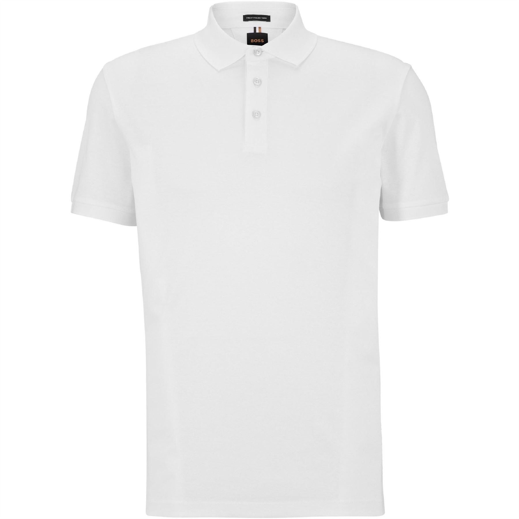 Boss Collared Neck Short Sleeve Regular Fit Shirt