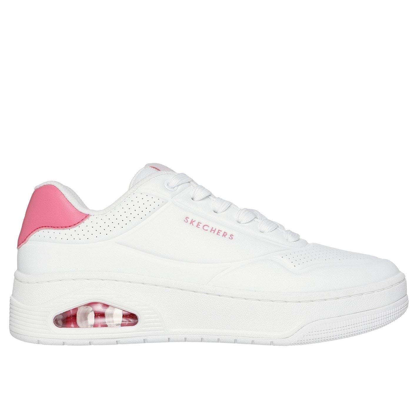 Skechers Uno Low Heel Court Trainers