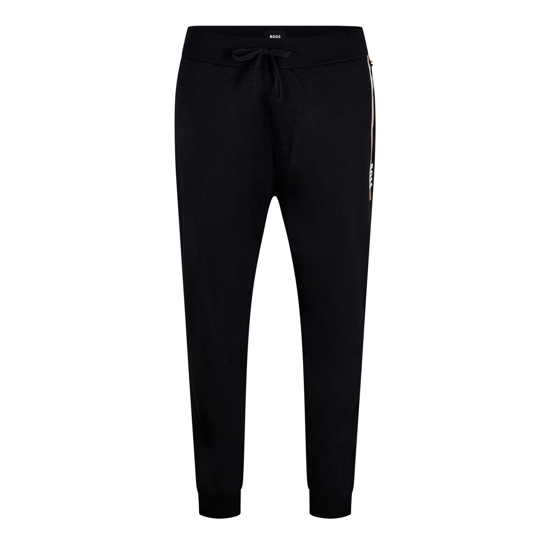 Boss Authentic Zipped Pocket Solid Patterned Joggers