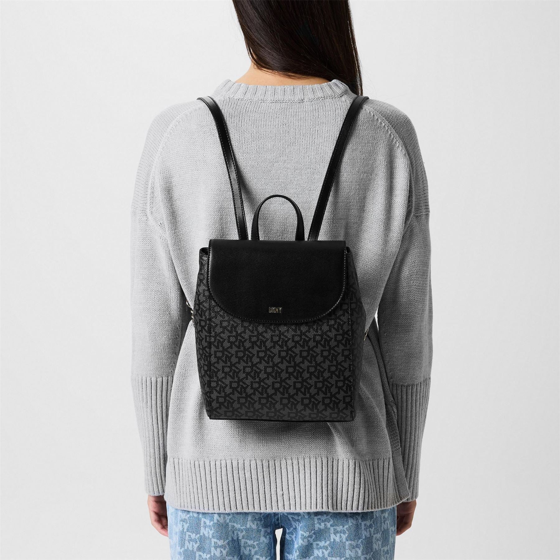 DKNY Bryant Park Sutton Leather Backpack