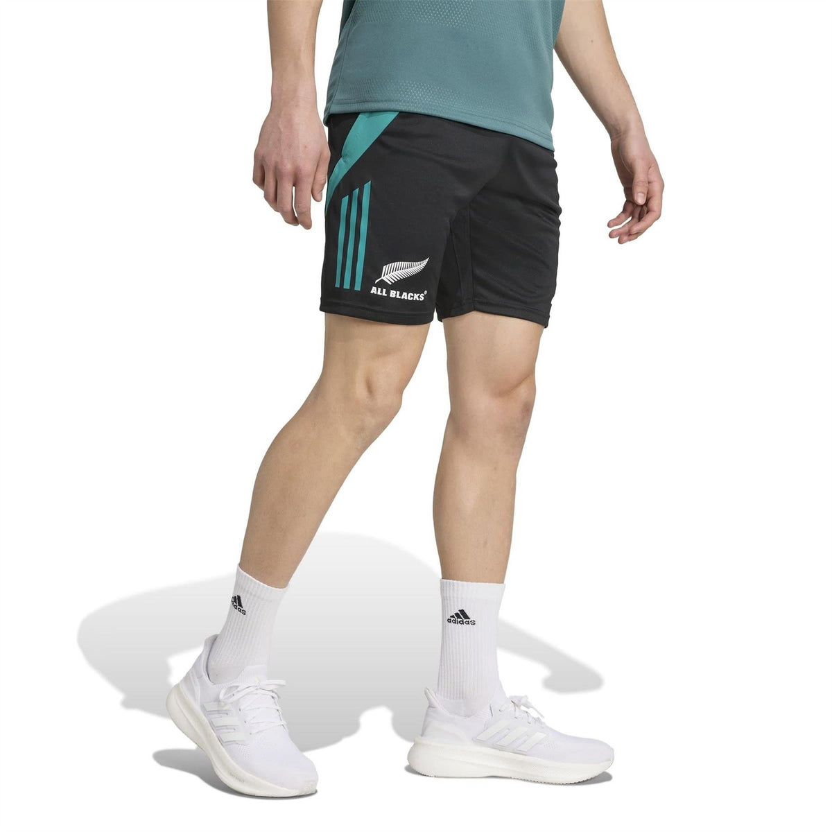 adidas Mens All Blacks Gym Shorts