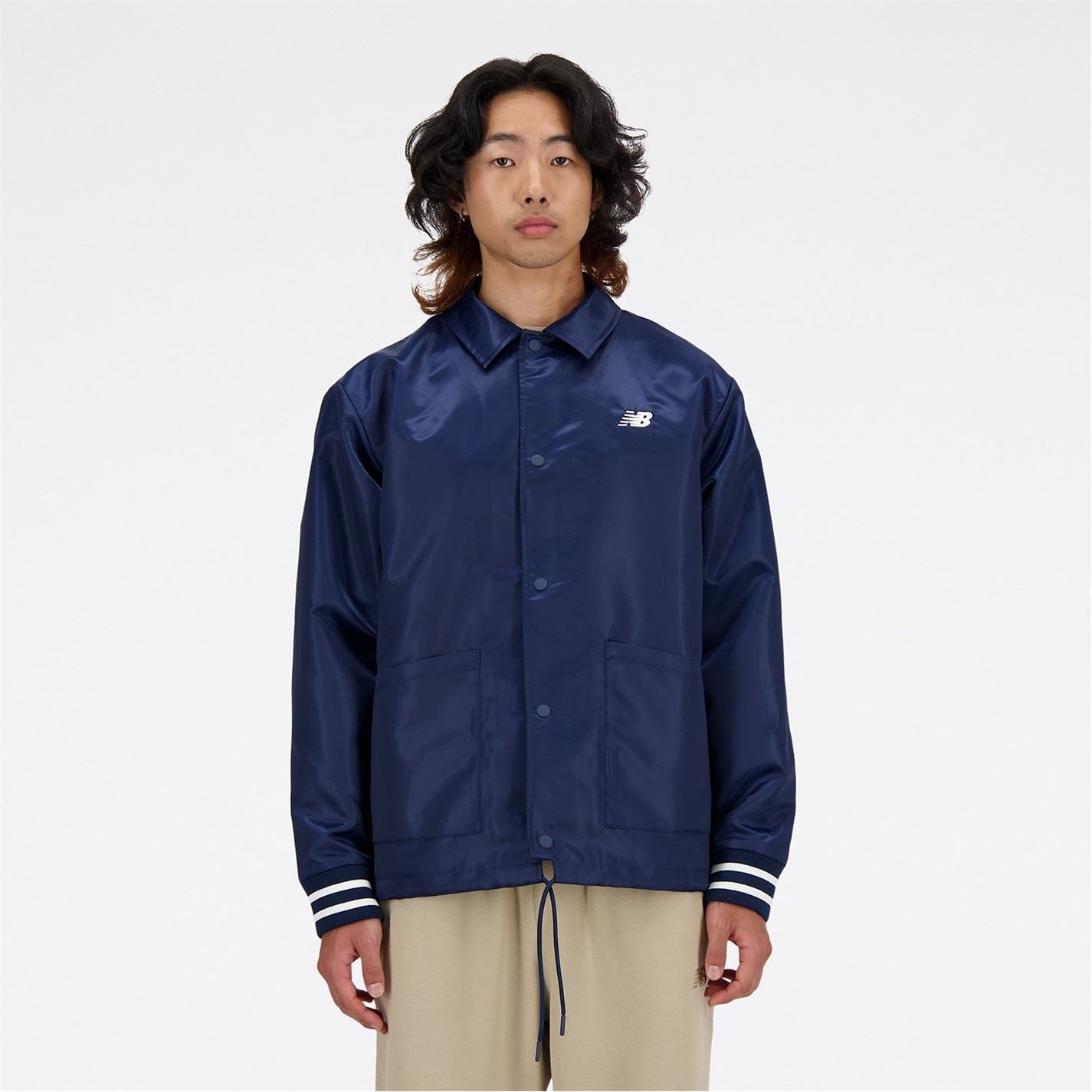 New Balance Relaxed Fit Coach Jacket
