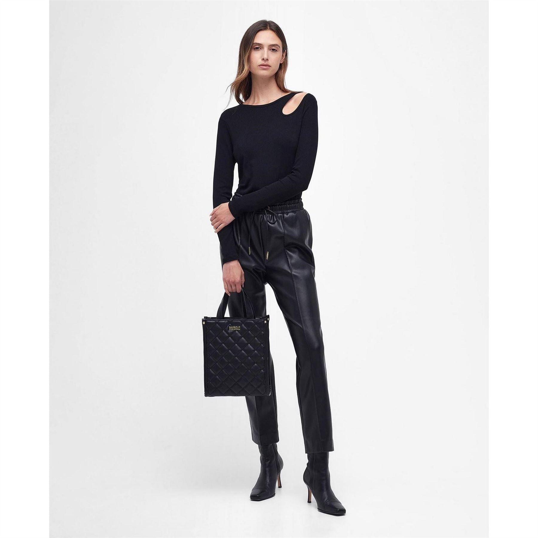 Barbour International Fenchurch Quilted Tote Bag