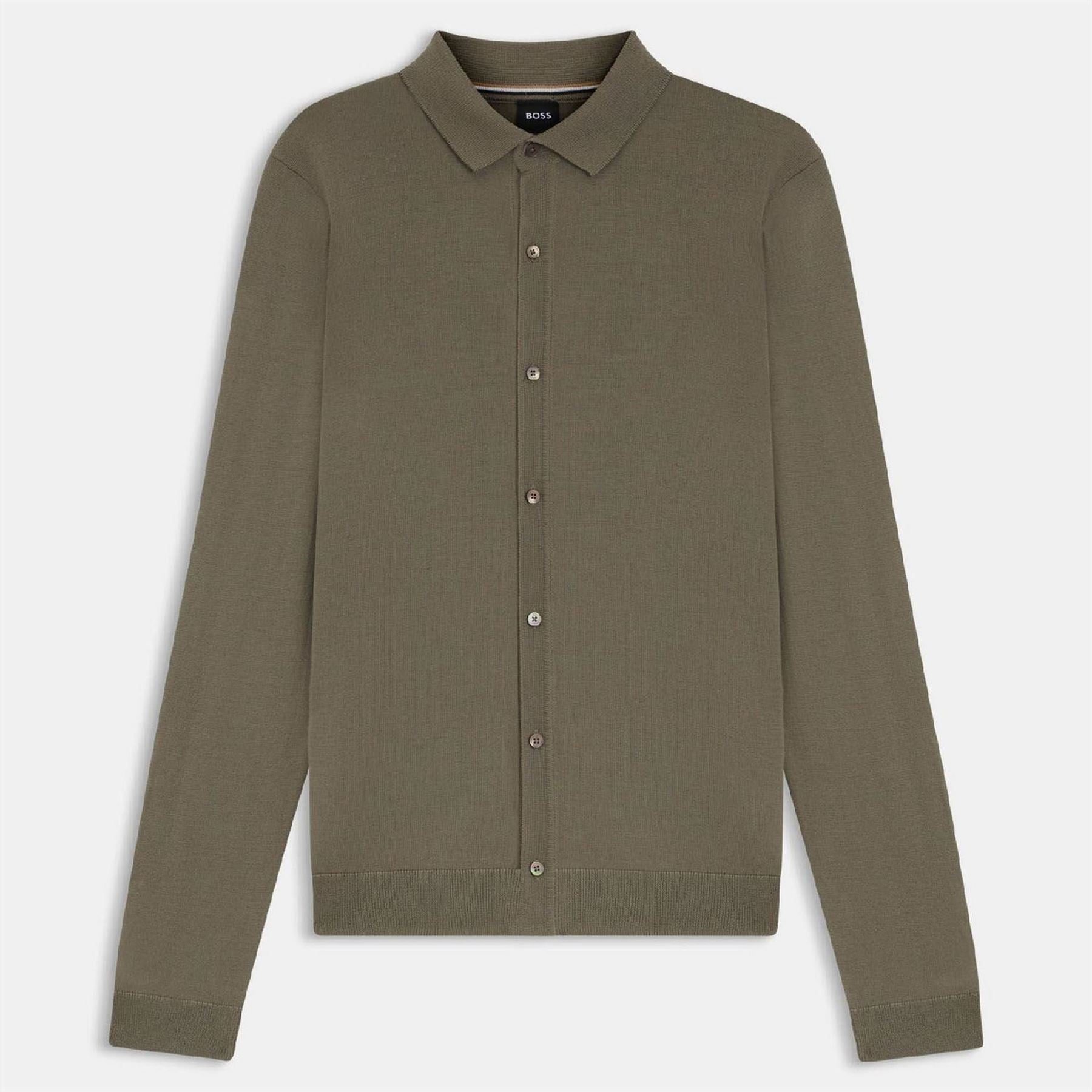 Boss Regular FiT-Shirt In Virgin Wool