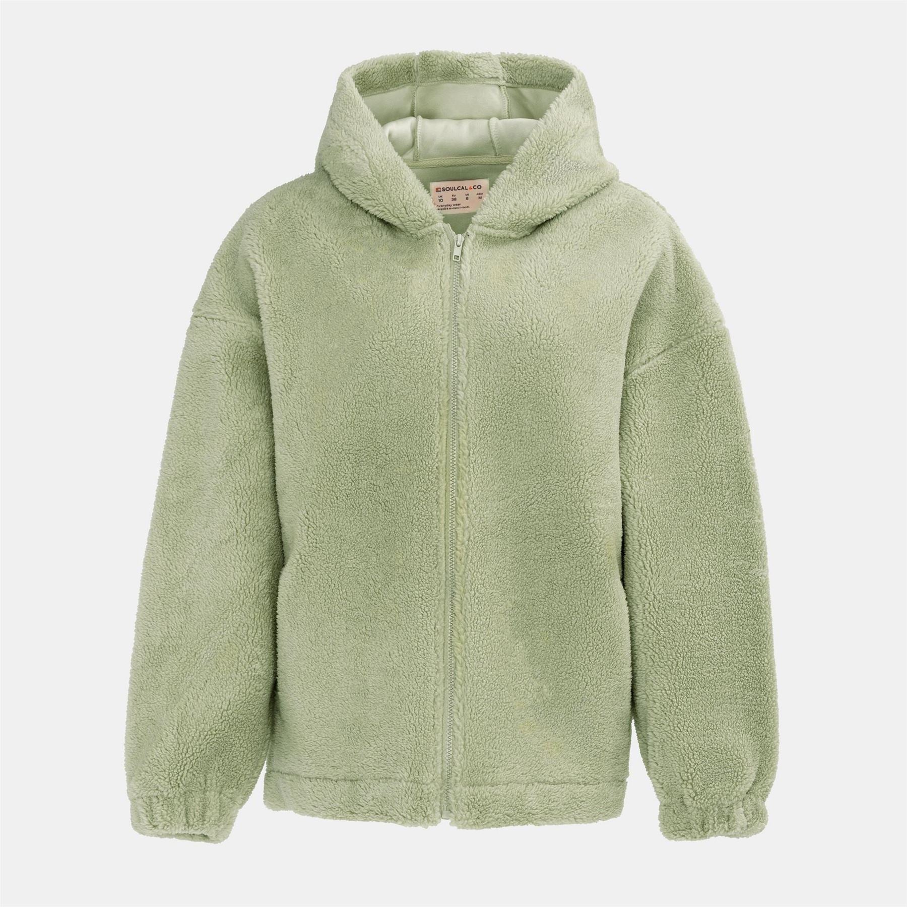 SoulCal Cal Sherpa Hooded Jacket Ladies
