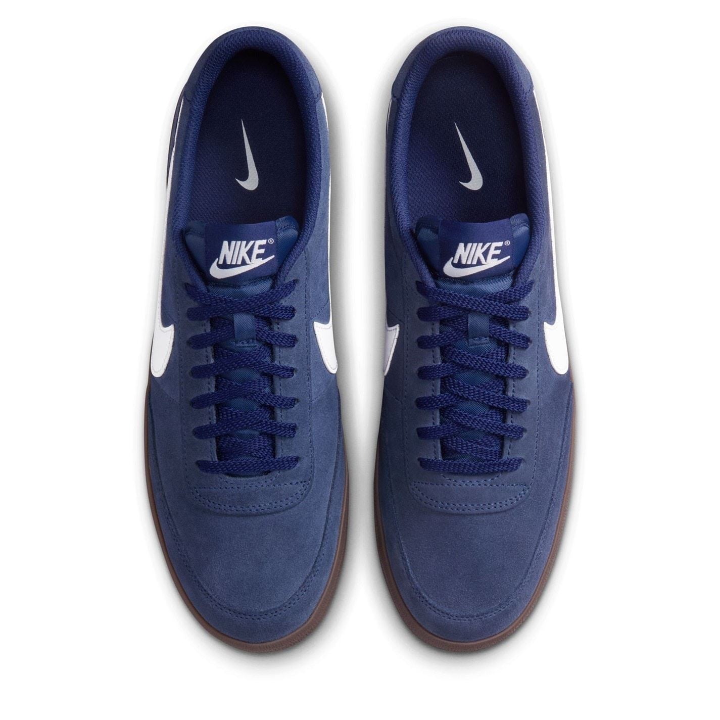 Nike Leather Low Top Flat Heel Sneakers