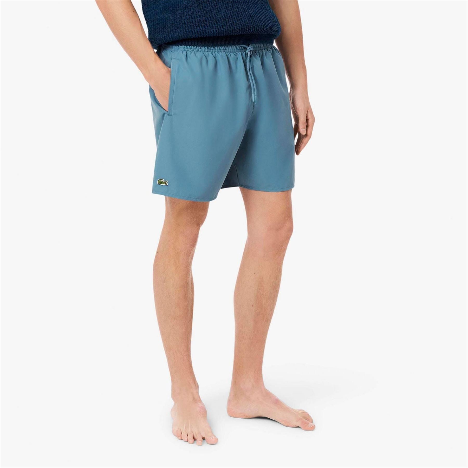 Lacoste Length Monochrome Swim Trunks