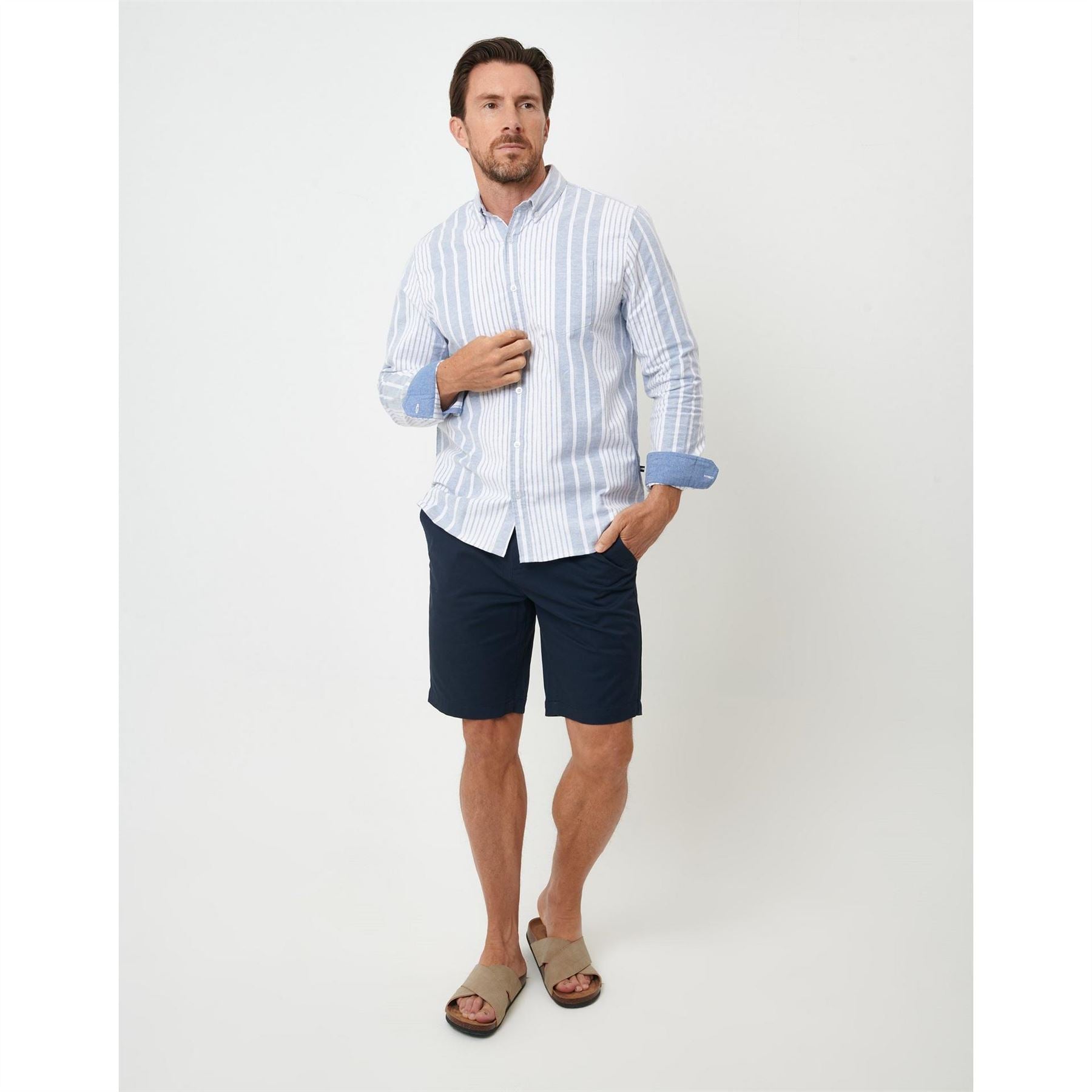 Saltwell Regular Fit Long Sleeve Cuff Shirt