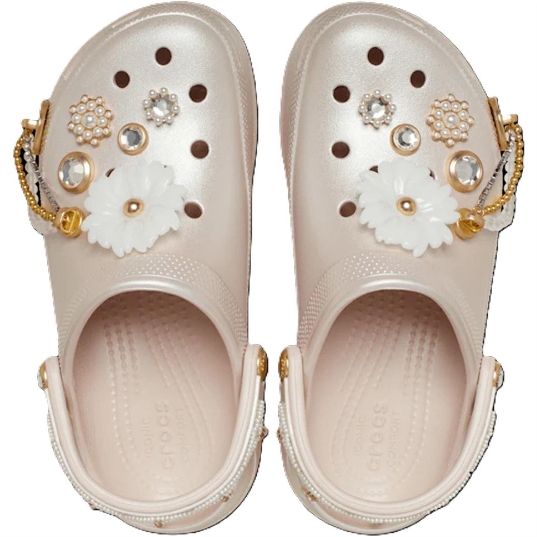 Crocs Bedazzled Shuv Platform Clogs
