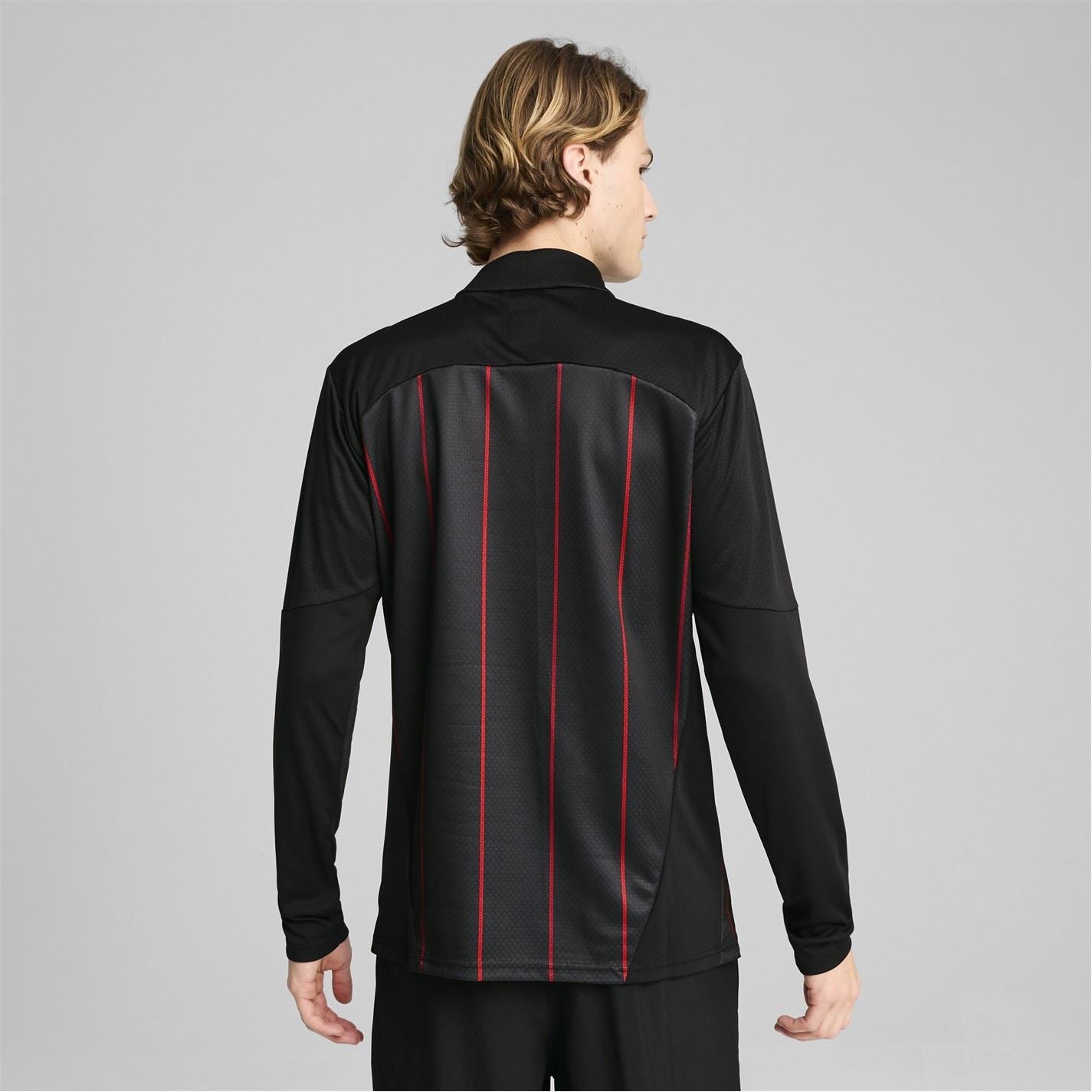 Puma Ac Milan Prematch Quarter Zip Top 2024 2025 Adults