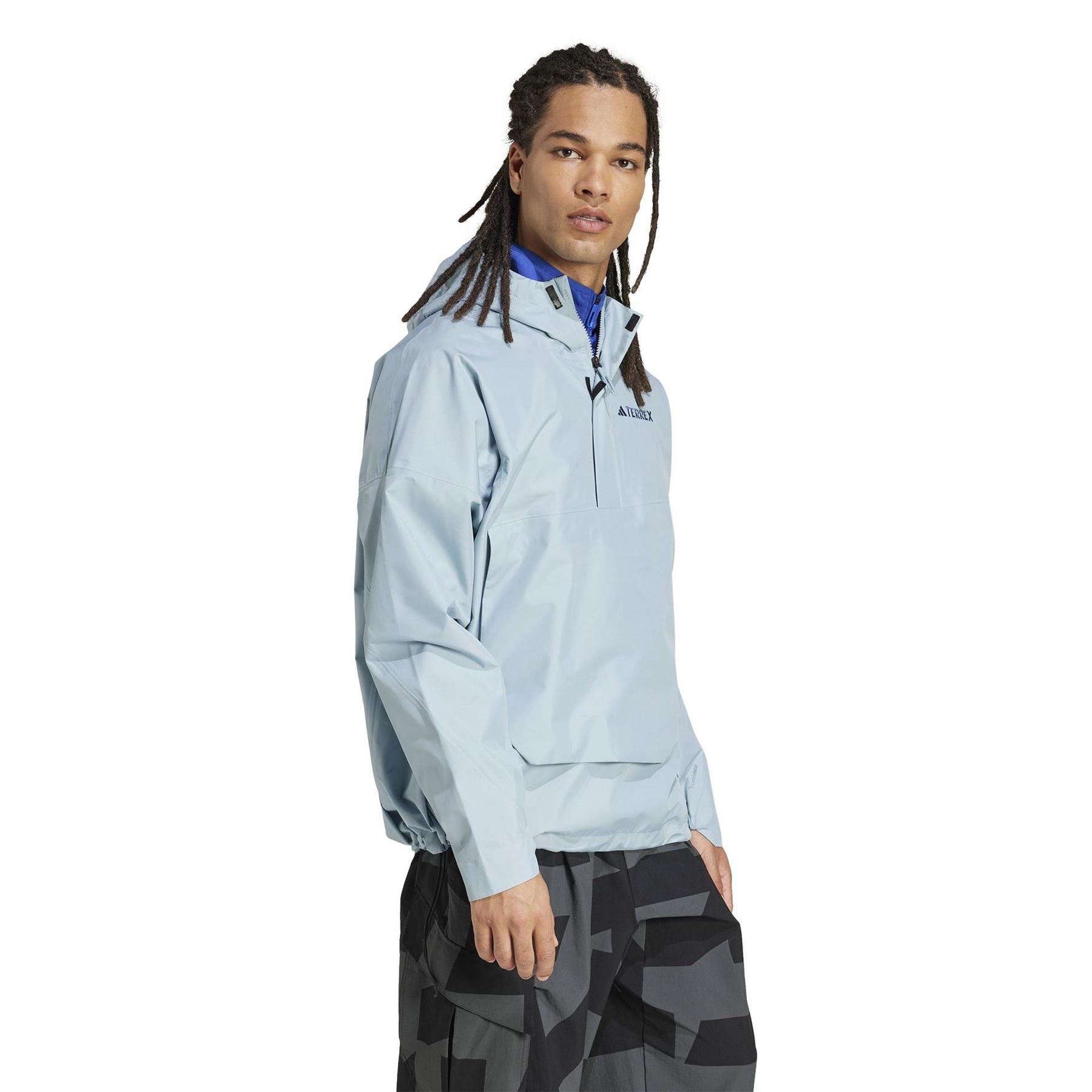 adidas Terrex Xploric 2.5l Climaproof Wind Resistant Long Sleeve Waterproof Jacket