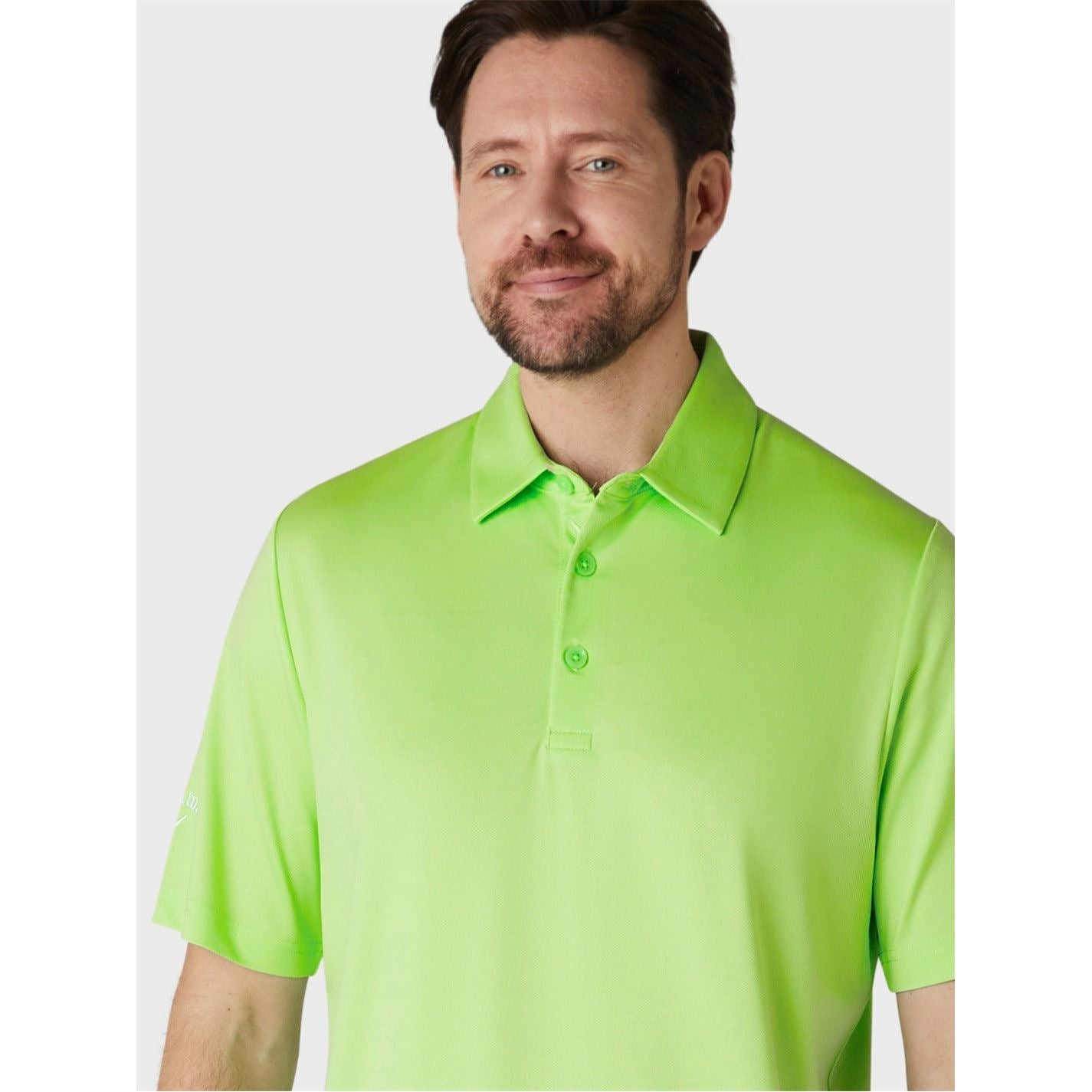 Callaway Mens Solid Polo Shirt