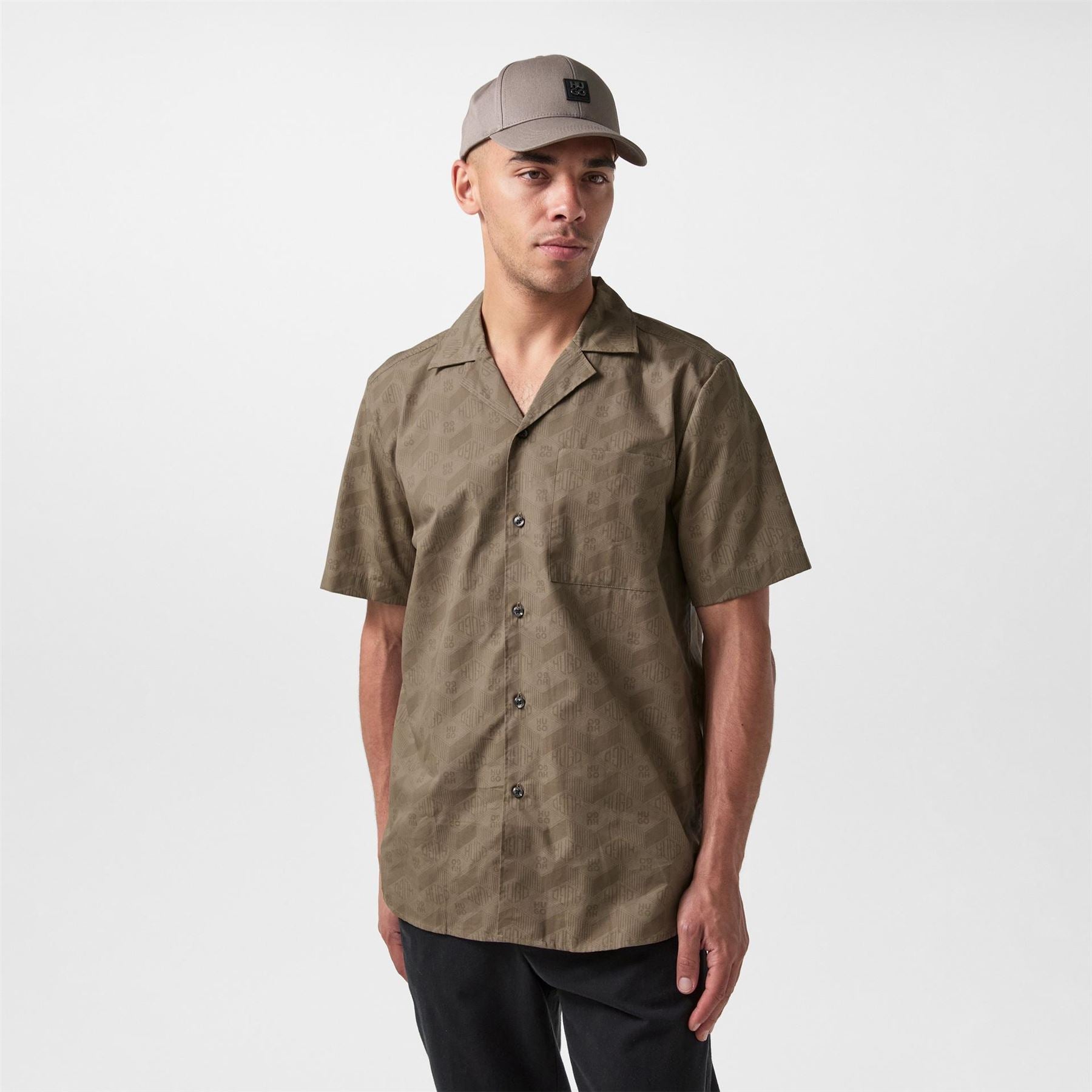 Hugo Short Sleeve Bowling Shirt