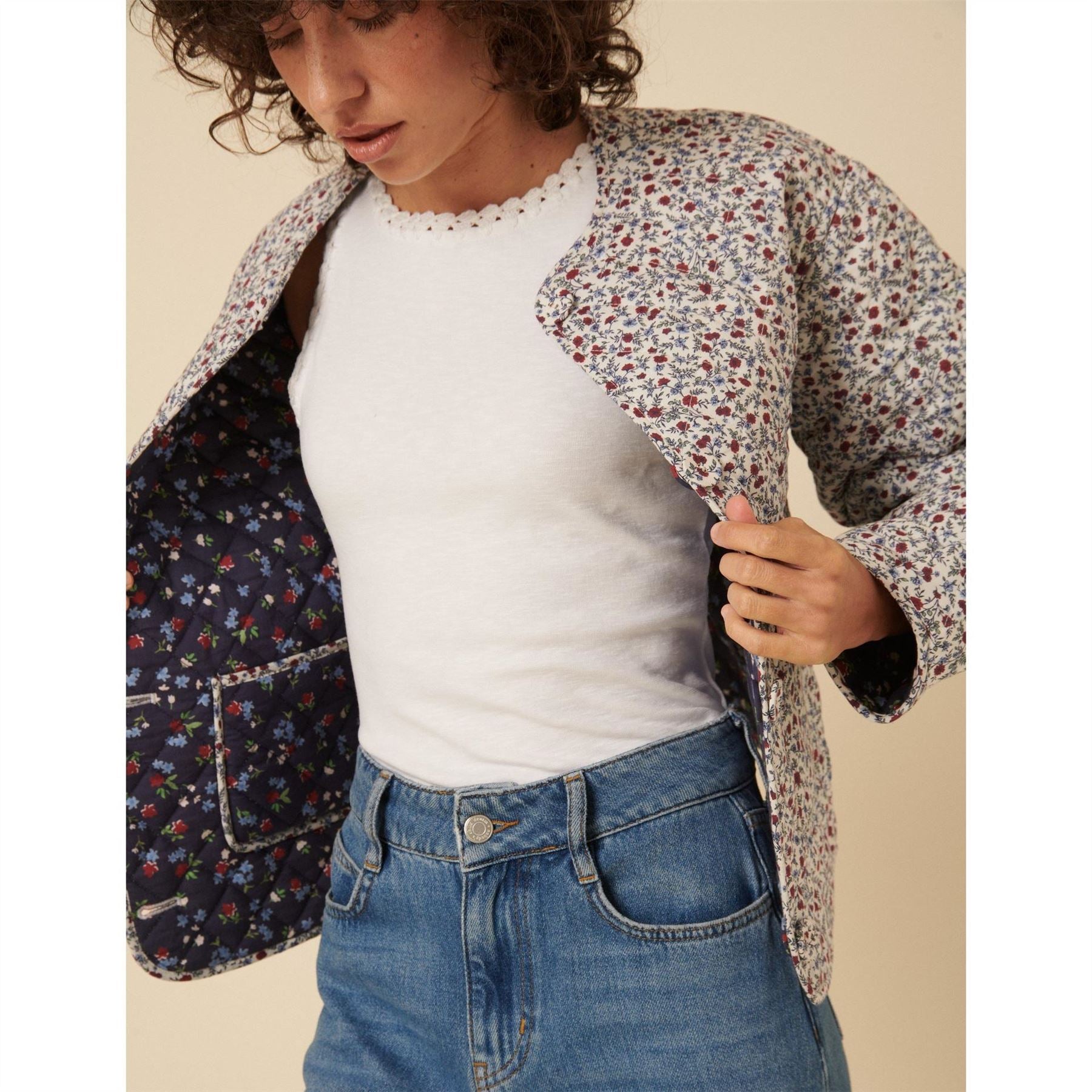 Nobodys Child Reversible Short Puffer Jacket