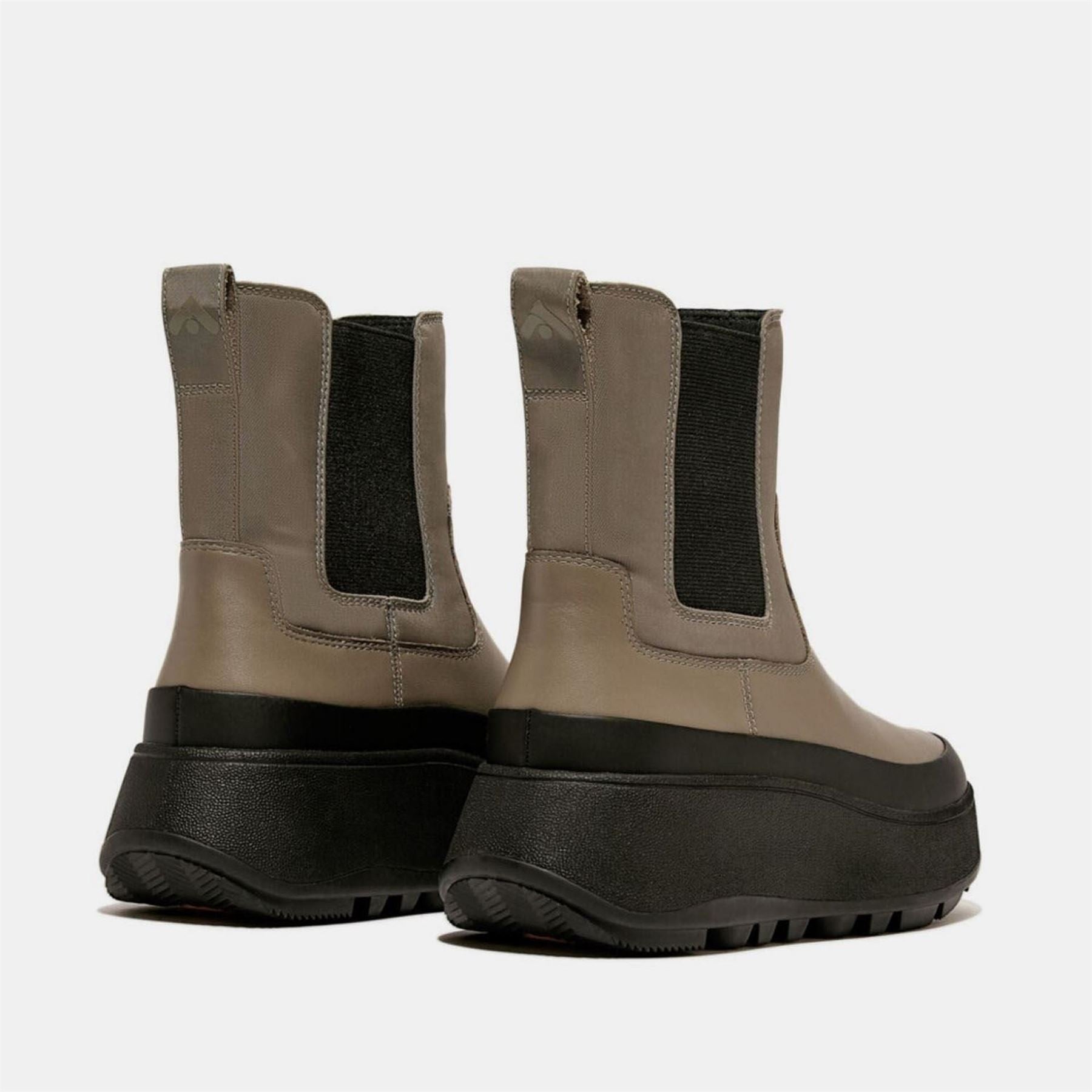 Fitflop Mode Water Resistant Flatform Chelsea Boots