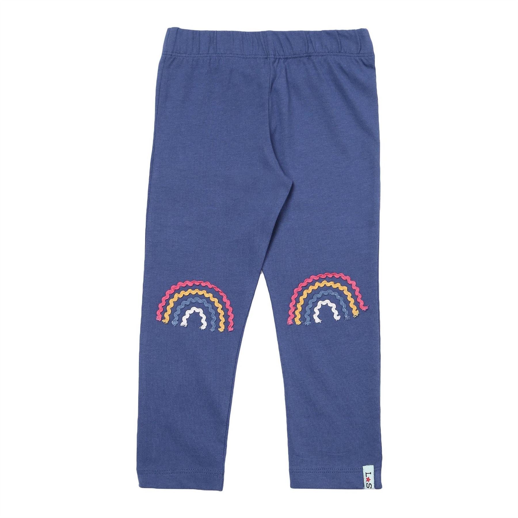Lilly and Sid Fun Solid Patterned Leggings