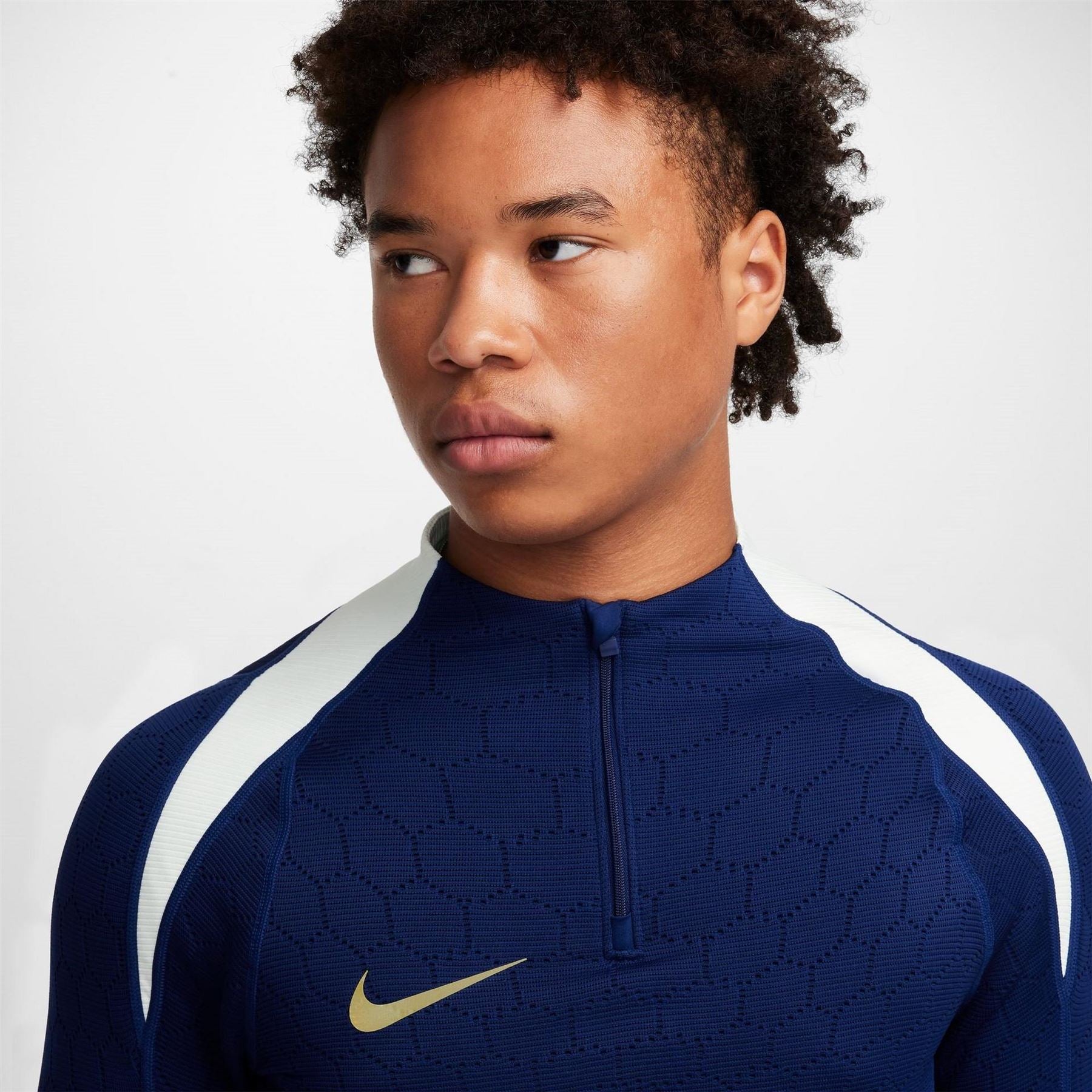 Nike Mens Elite Therma Fit Adv Water Repellent Drill Top