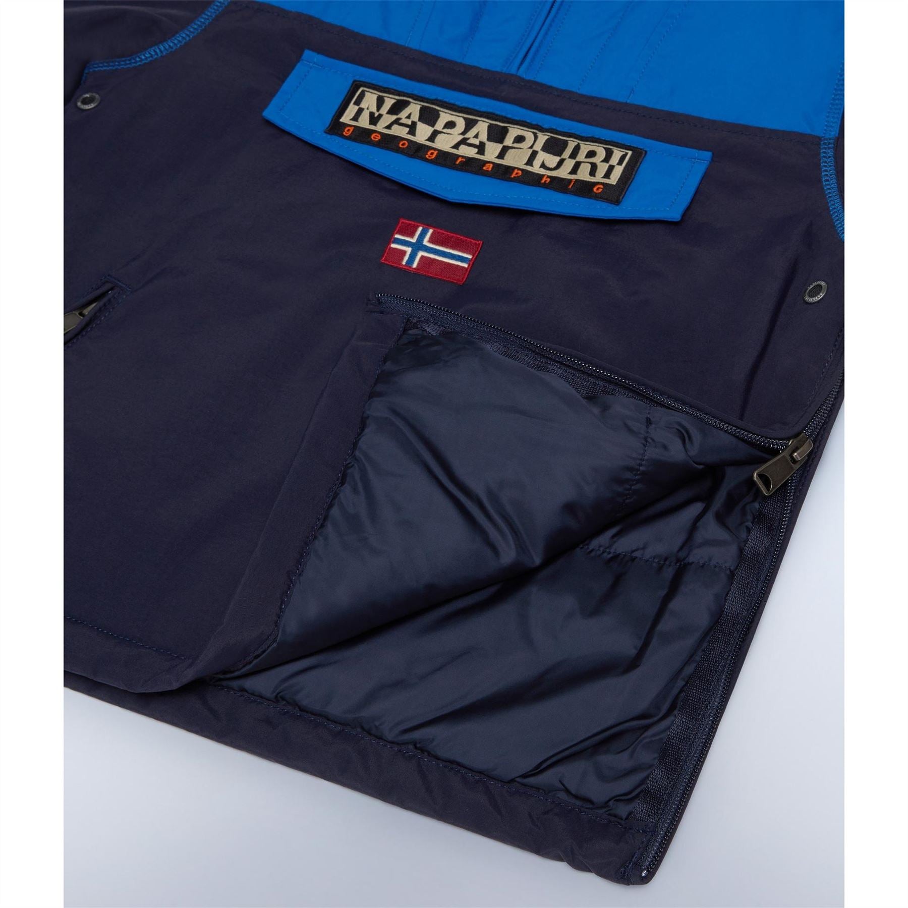 Napapijri Rainforest Waterproof Hooded Long Sleeve Rain Anorak