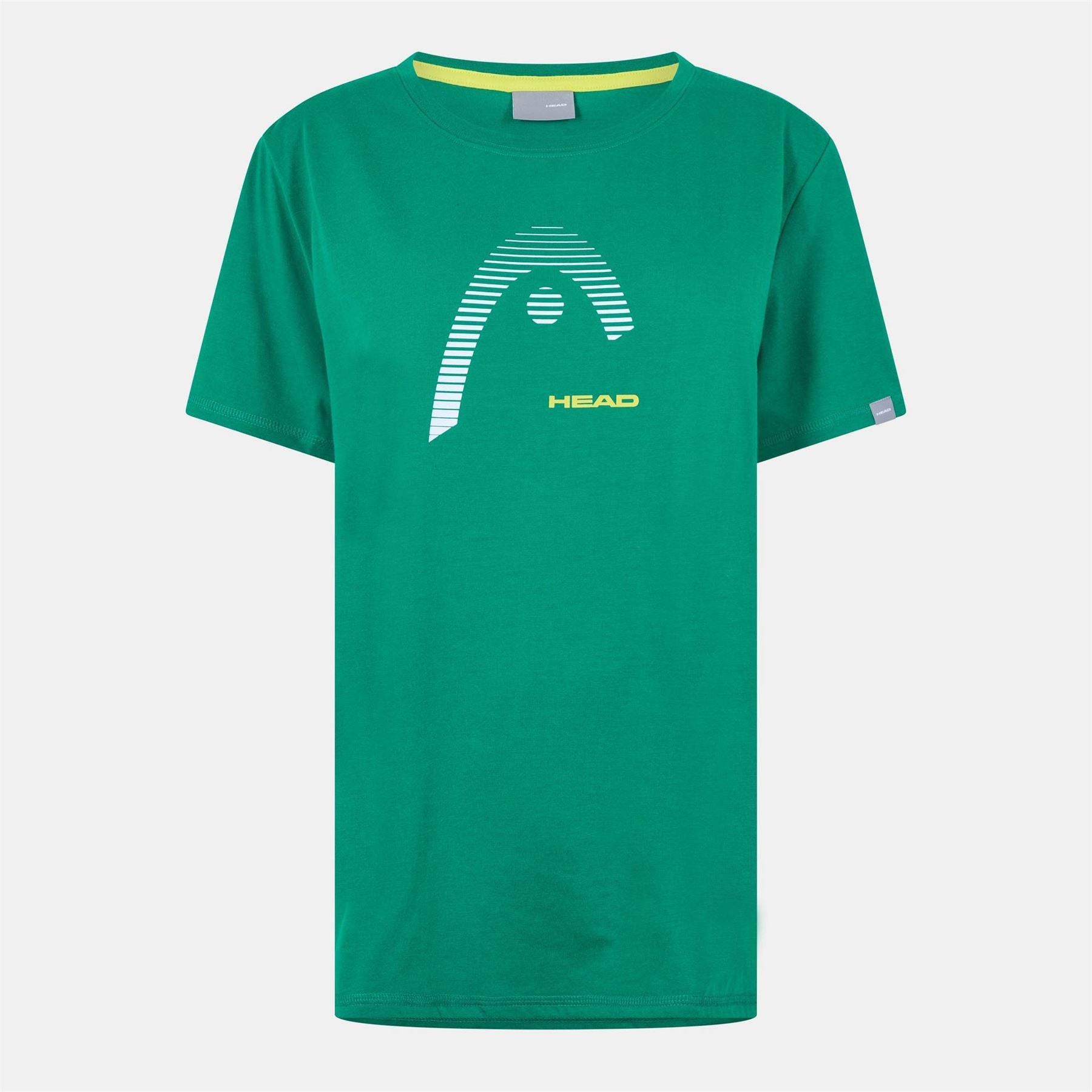 HEAD Club Lara Crew Neck Ribbed Collar Short Sleeve T-Shirt
