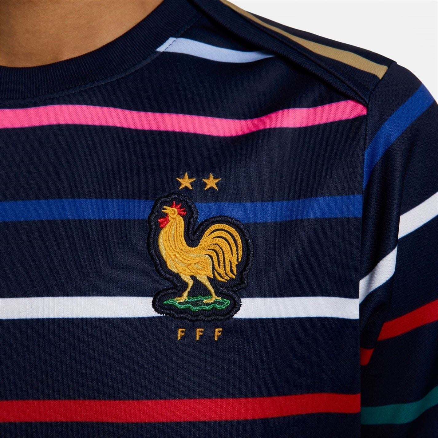 Nike Womens France Academy Pro Home Pre Match Shirt 2024