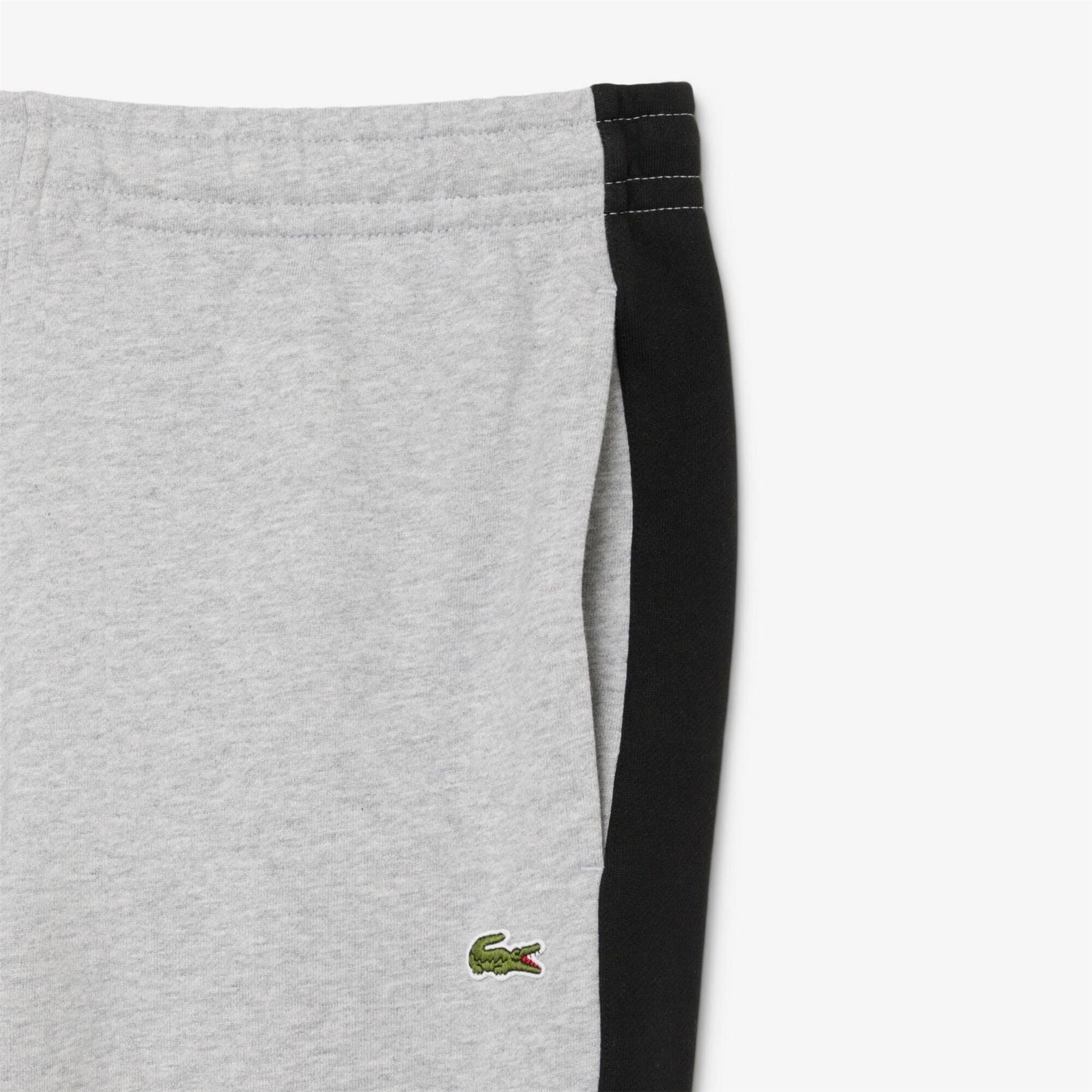 Lacoste Colour Block Closed Hem Fleece Joggers