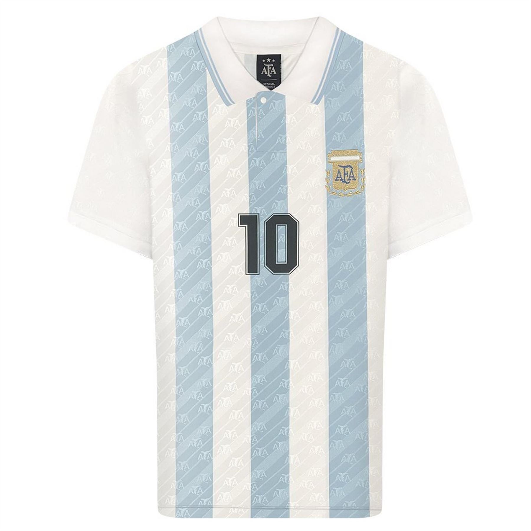 Score Draw Draw Argentina Home Shirt 1994   Maradona