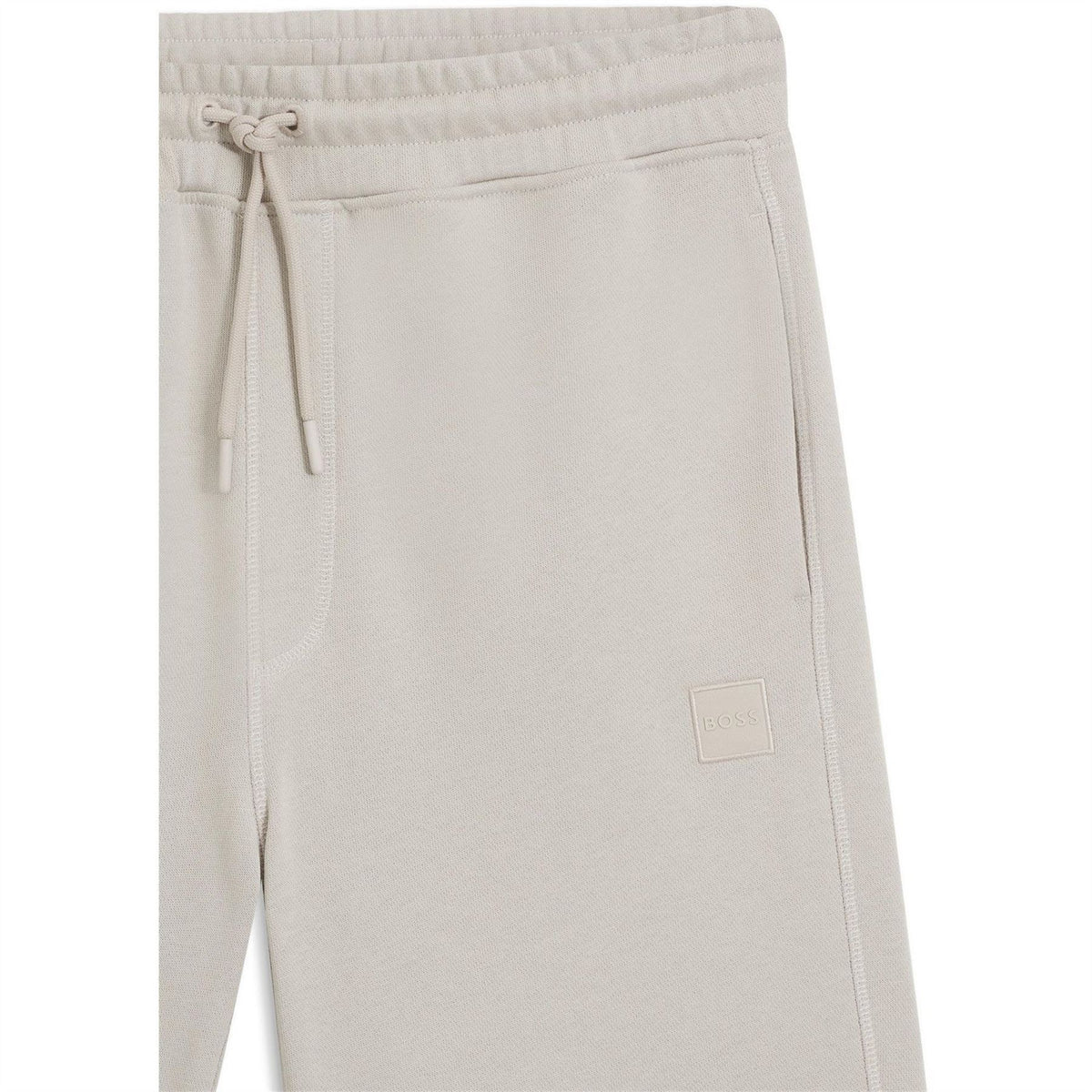 Boss Orange Mid Length Elasticated Drawstring Fleece Shorts