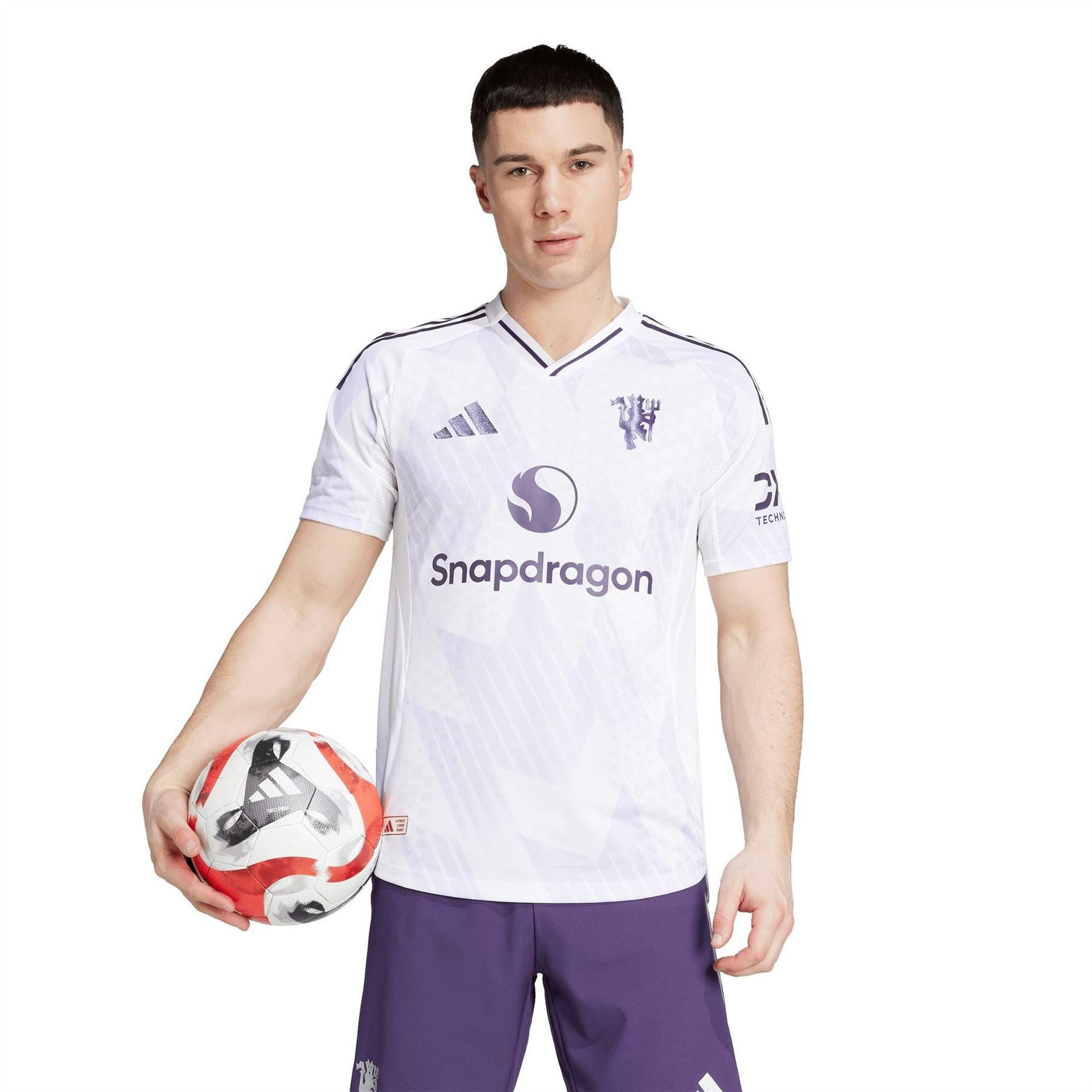 adidas Manchester United Away Authentic Shirt 2025 2026 Adults