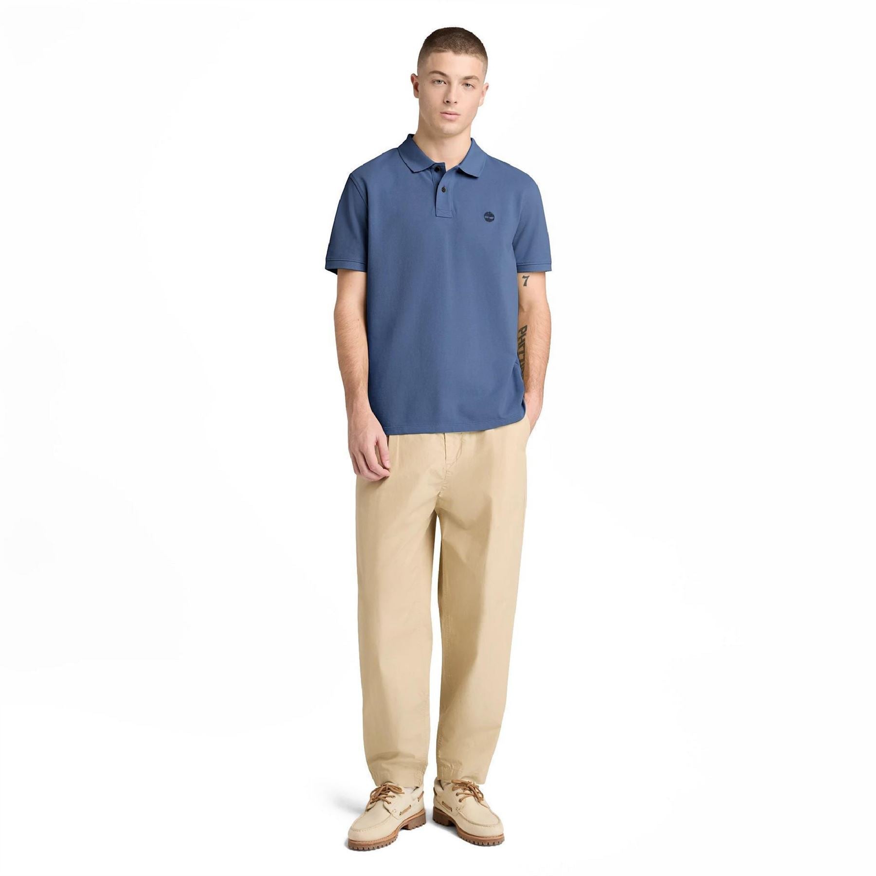 Timberland Millers River Pique Short Sleeve po