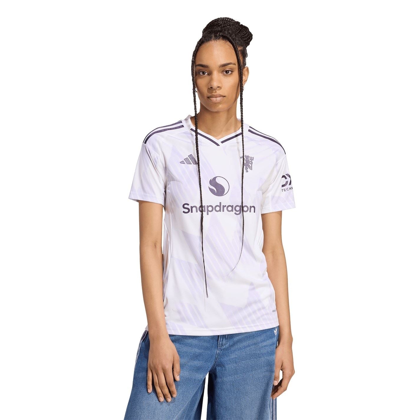 adidas Womens Manchester United Away Shirt 2025 2026
