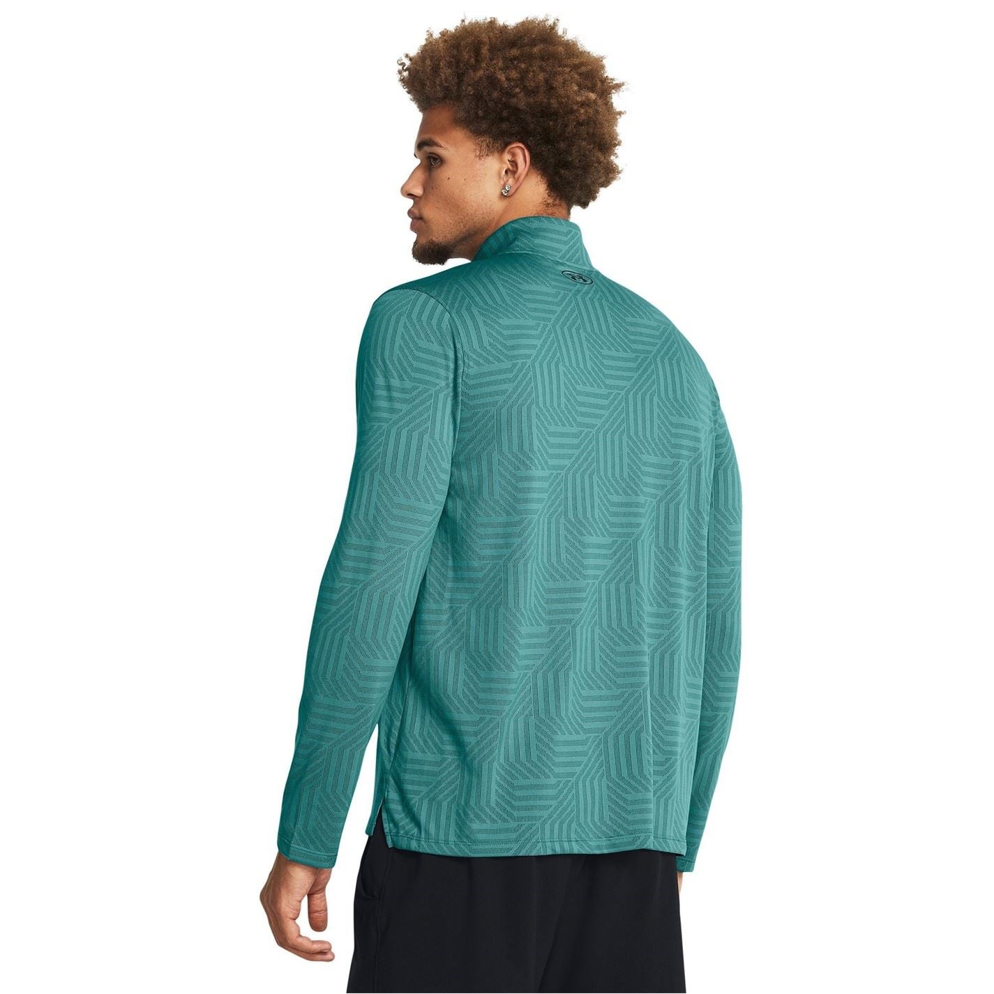 Under Armour Geotessa Tech Zip Neck Long Sleeve Sweatshirt