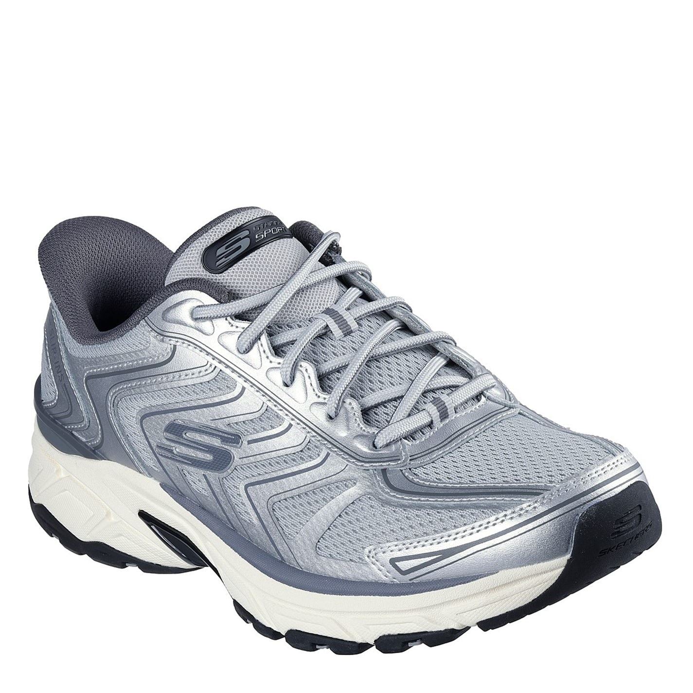 Skechers Mens Slip Ins: Stamina Sport Retro Runners Trainers