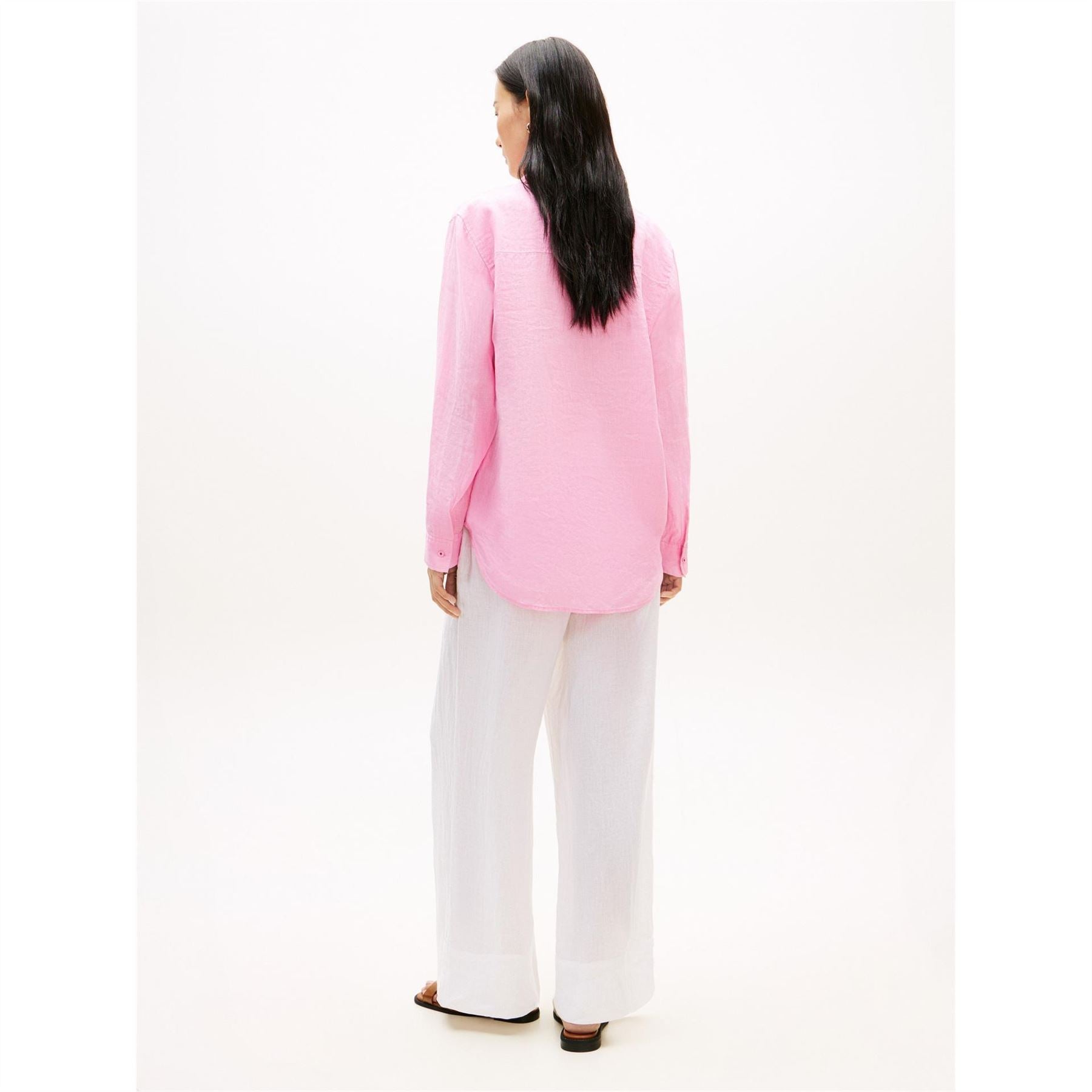 Tommy Hilfiger Long Sleeve Plain Shirt