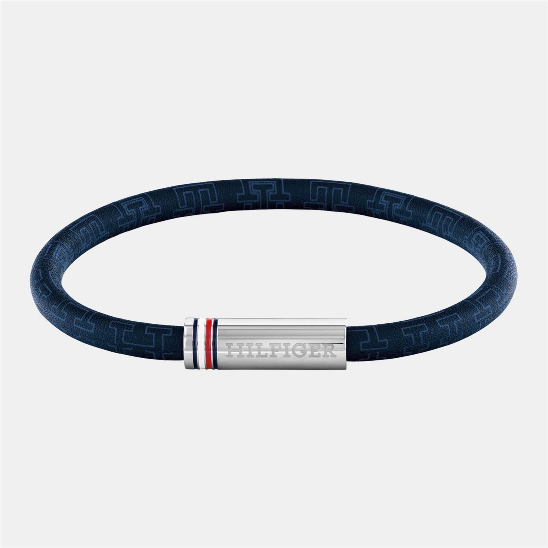 Tommy Hilfiger Hilfiger Men’s Cord Leather Bracelet