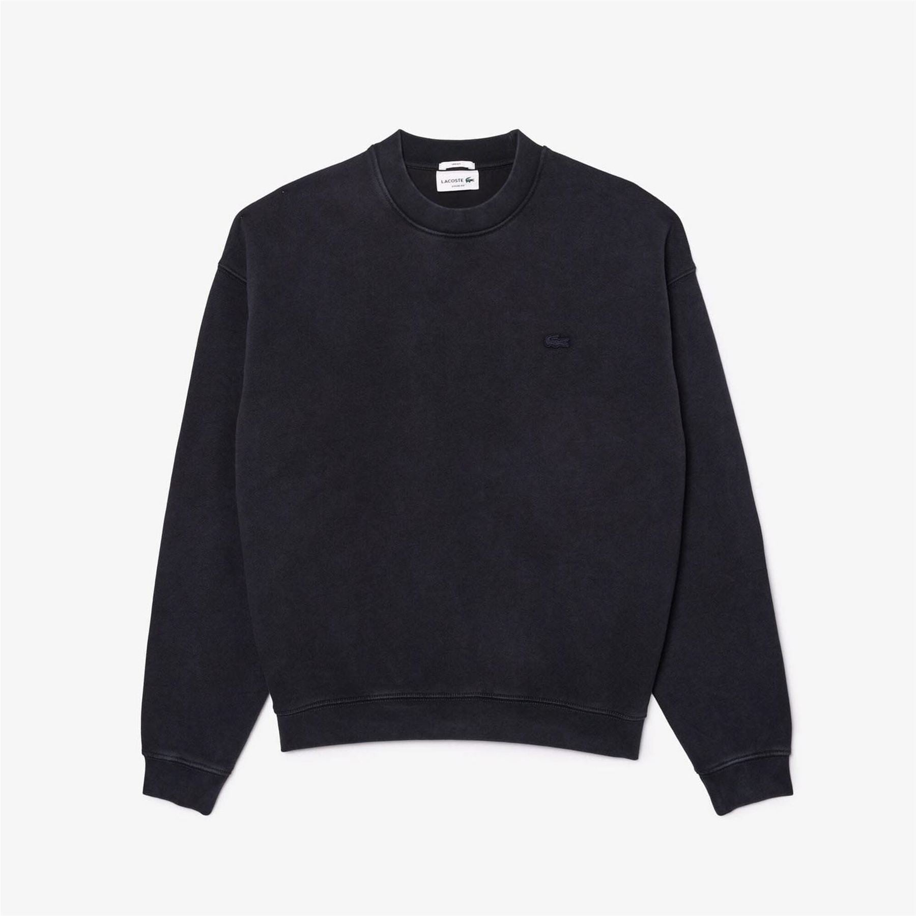 Lacoste Fit Washed Effect Fleece Sweatshirt