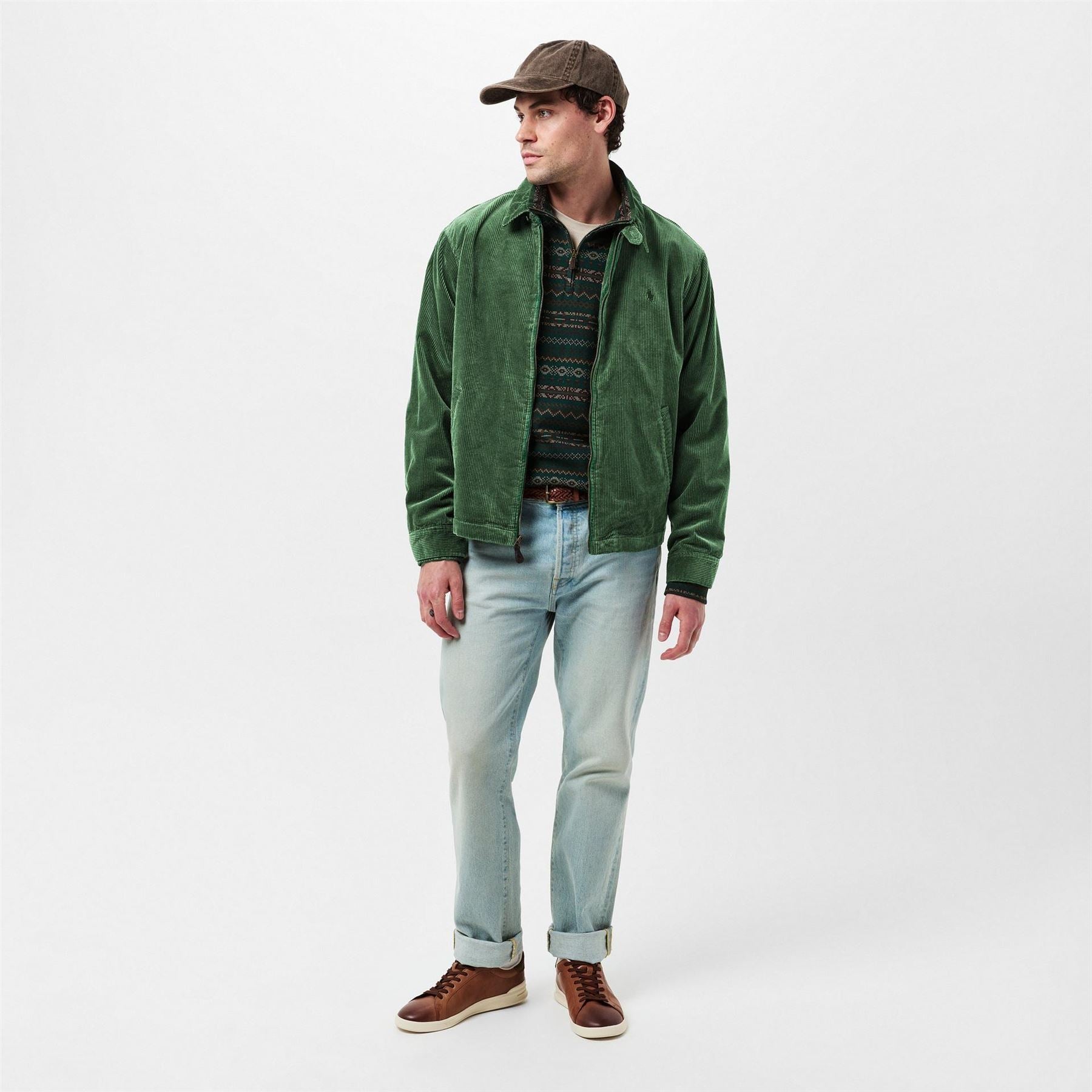 Polo Ralph Lauren Ribbed Zipped Pocket Windbreaker Jacket