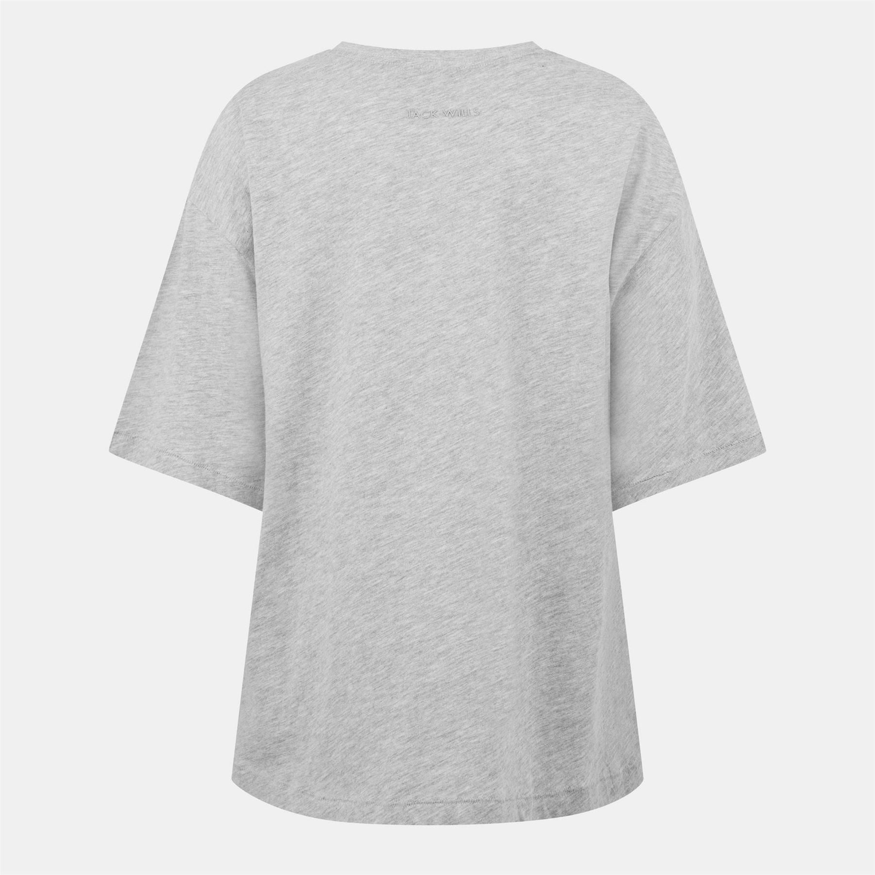 Jack Wills Regular Fit Crew Neck Short Sleeve T-Shirt