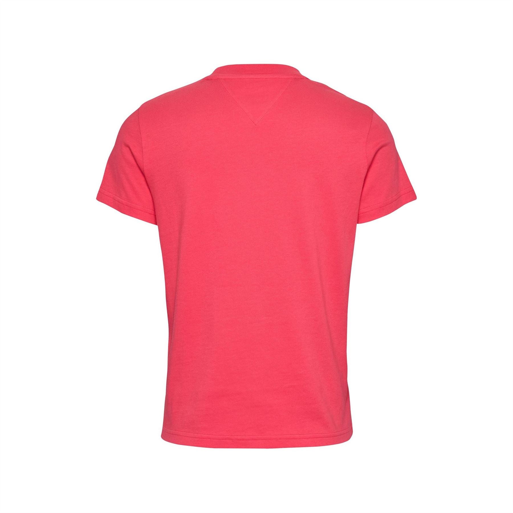 Tommy Jeans Regular Fit Lettering Crew Neck T-Shirt