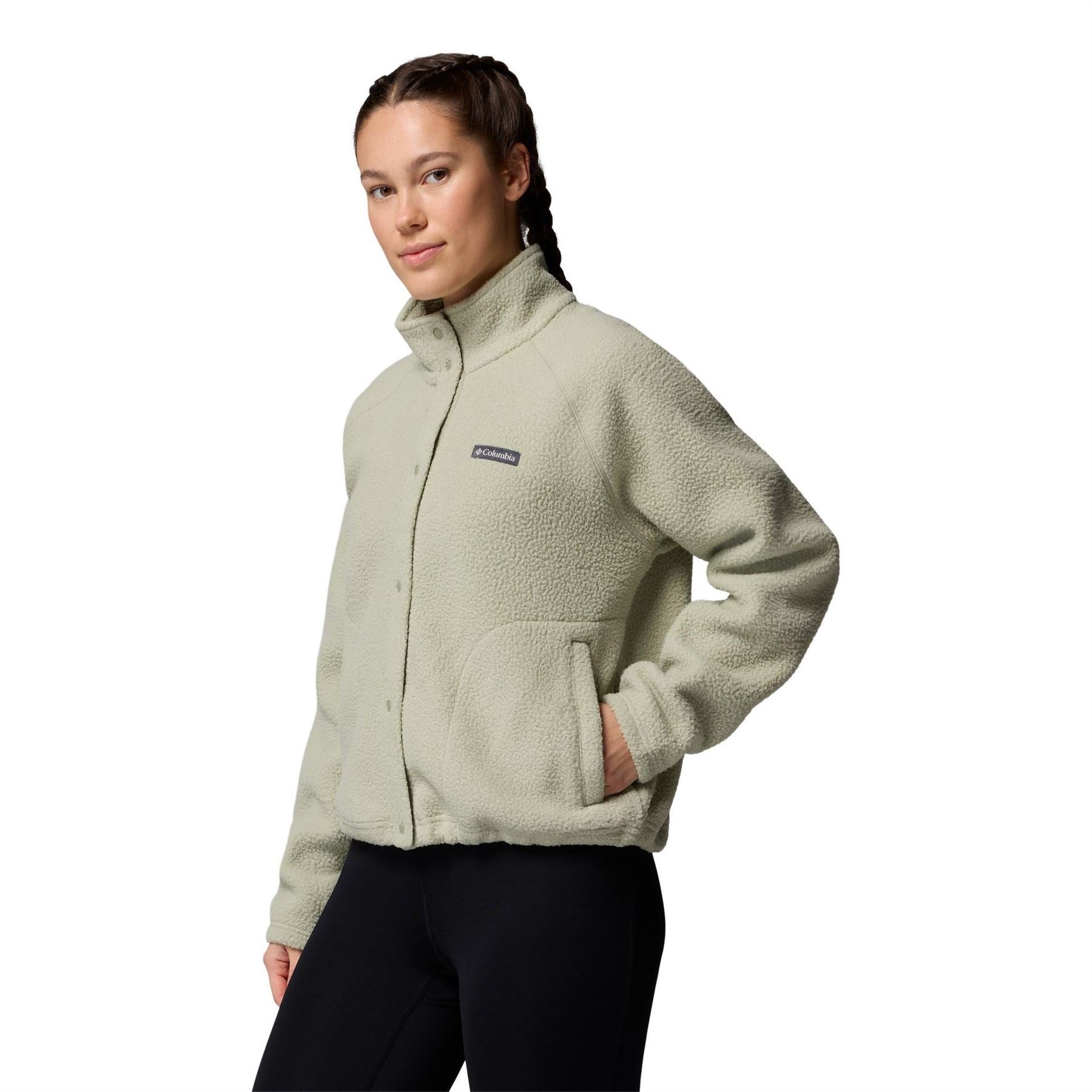 Columbia Jasper Ridge™ Pebbled Fleece Full Snap